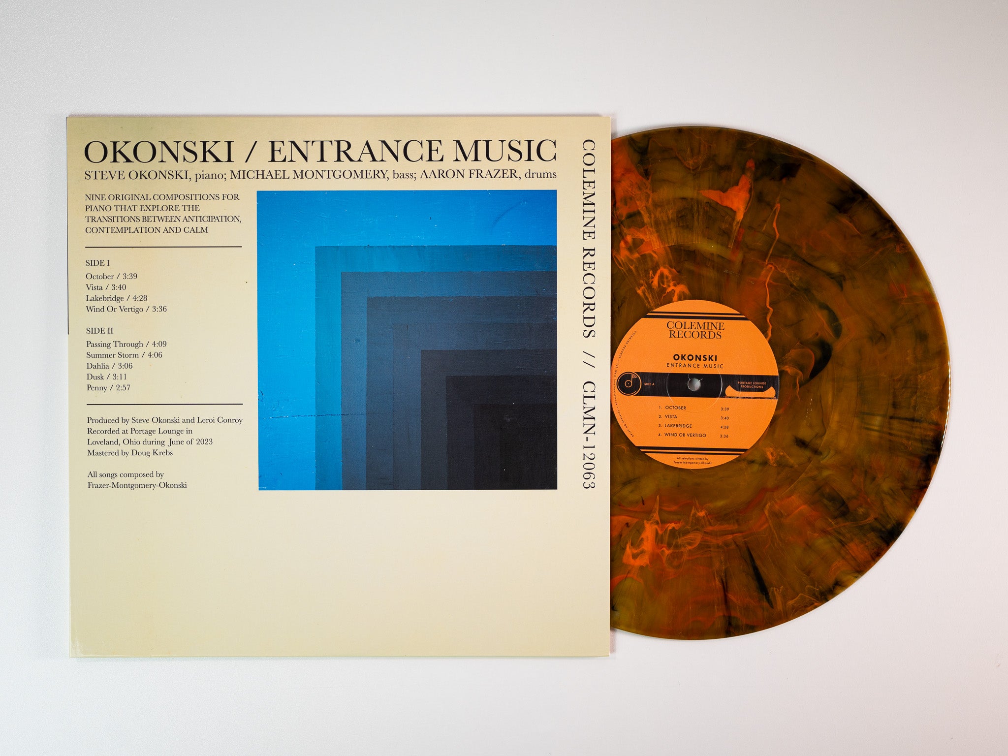 [PRE-ORDER] Okonski - Entrance Music [Orange/Black Swirl Vinyl] [Release Date: 02/28/2025]