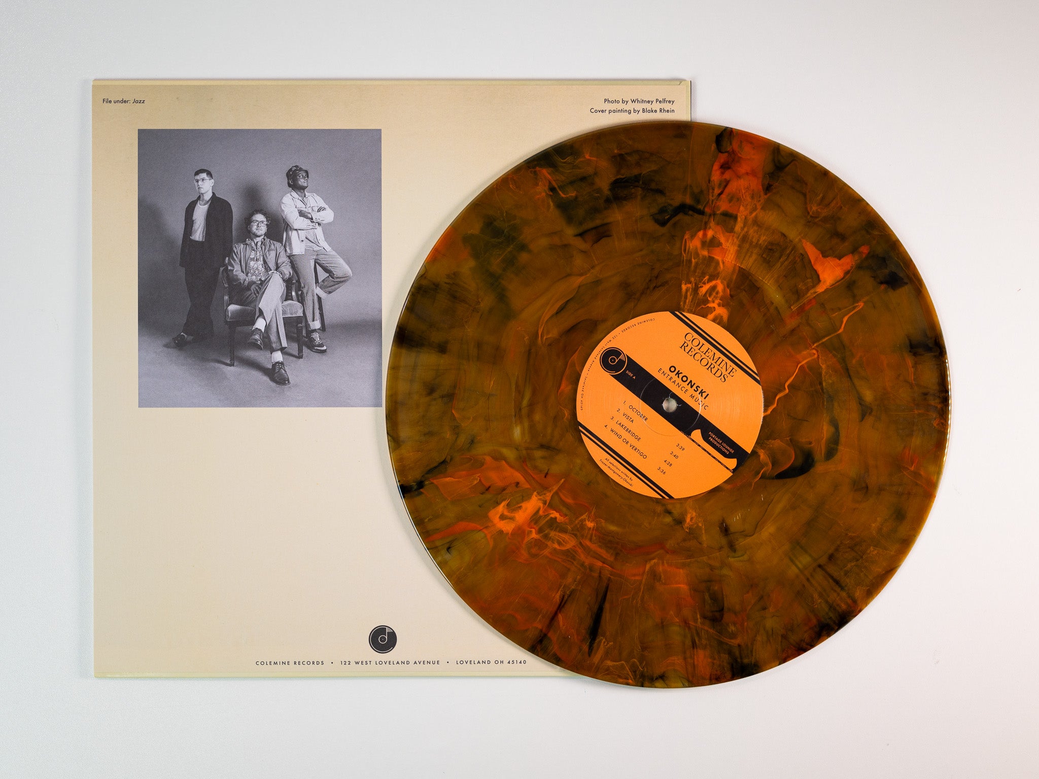 [PRE-ORDER] Okonski - Entrance Music [Orange/Black Swirl Vinyl] [Release Date: 02/28/2025]