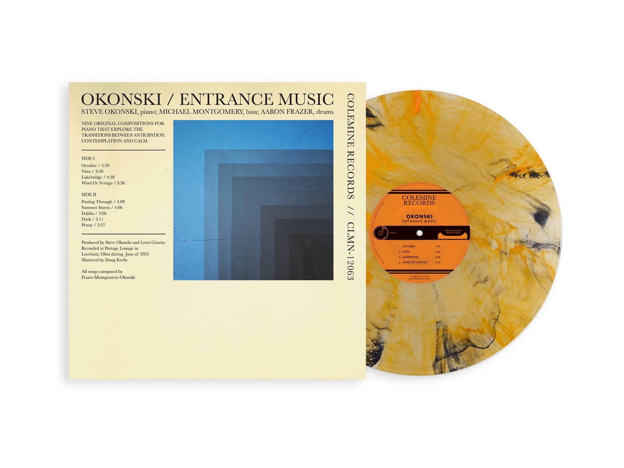 [PRE-ORDER] Okonski - Entrance Music [Orange/Black Swirl Vinyl] [Release Date: 02/28/2025]