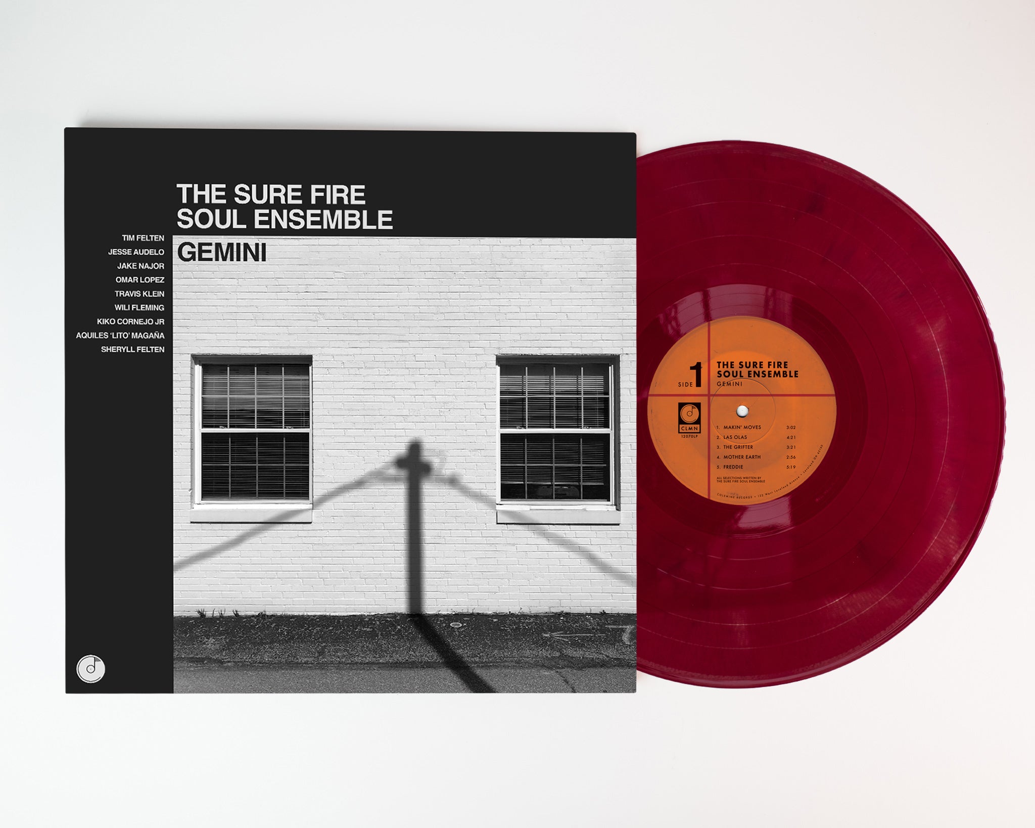 [PRE-ORDER] The Sure Fire Soul Ensemble - Gemini [Maroon Vinyl] [Release Date: 03/28/2025]