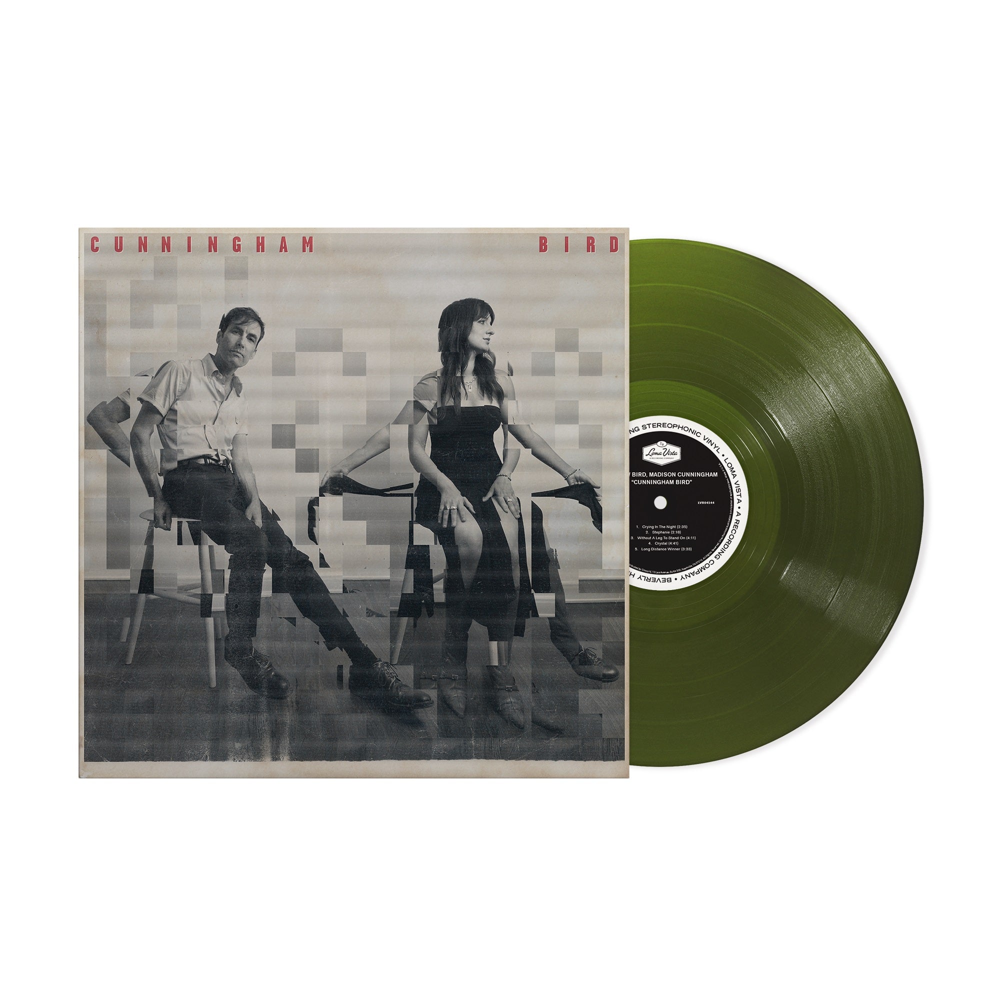 [PRE-ORDER] Andrew Bird & Madison Cunningham - Cunningham Bird [Indie-Exclusive Translucent Forest Green Vinyl] [Release Date: 12/13/2024]