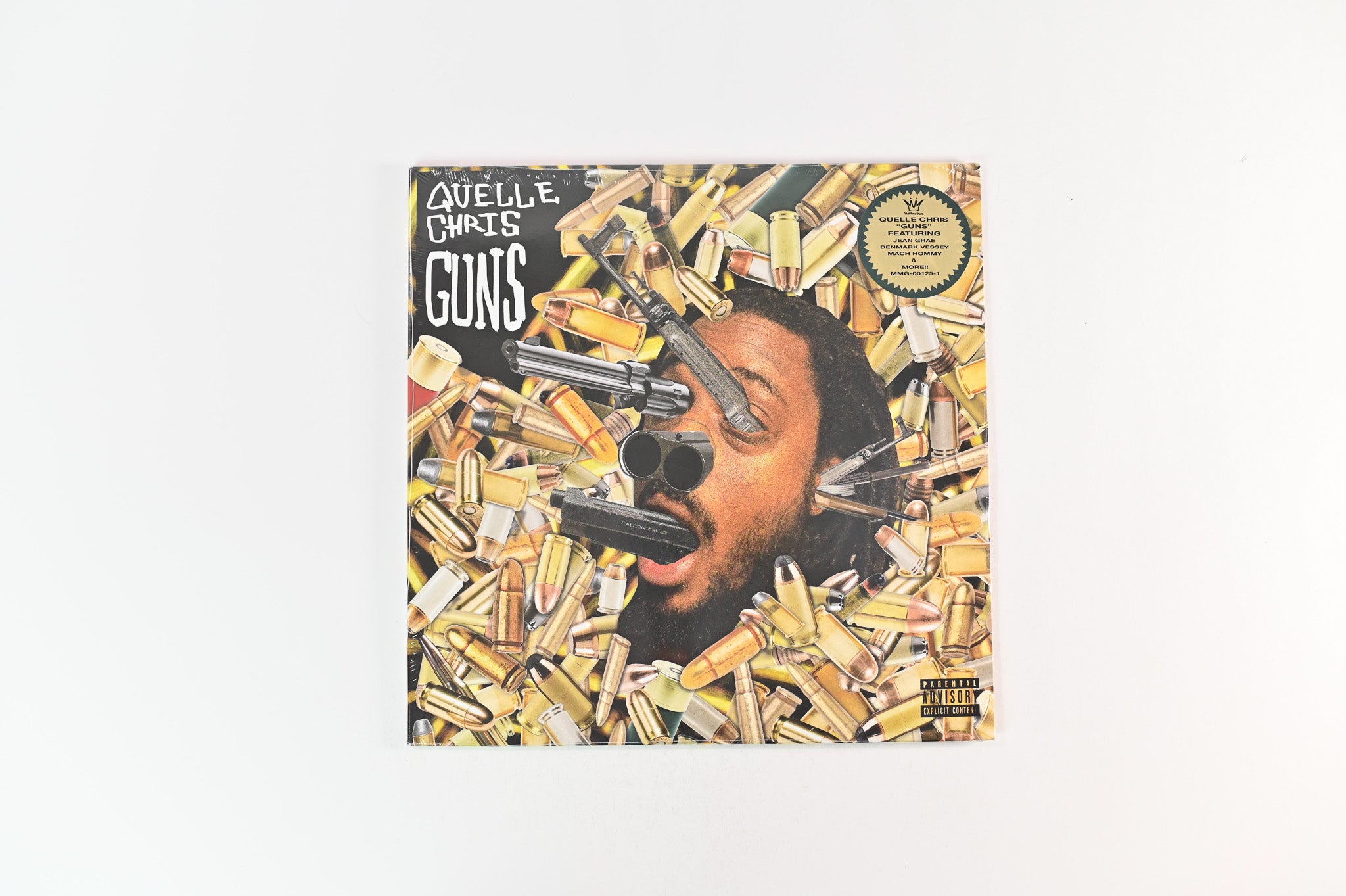 Quelle Chris - Guns Sealed on Mello Music Group Gold Vinyl Sealed