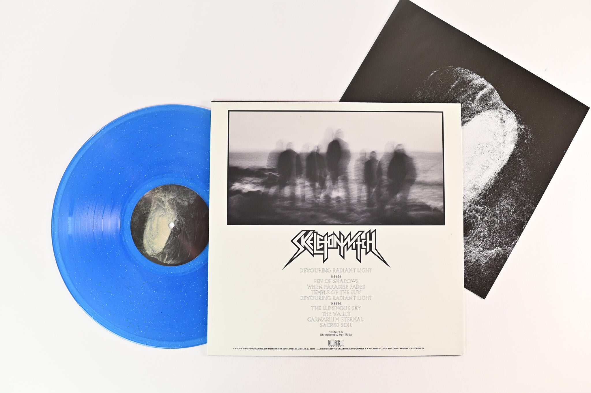 Skeletonwitch - Devouring Radiant Light on Prosthetic Ltd Blue Sparkle