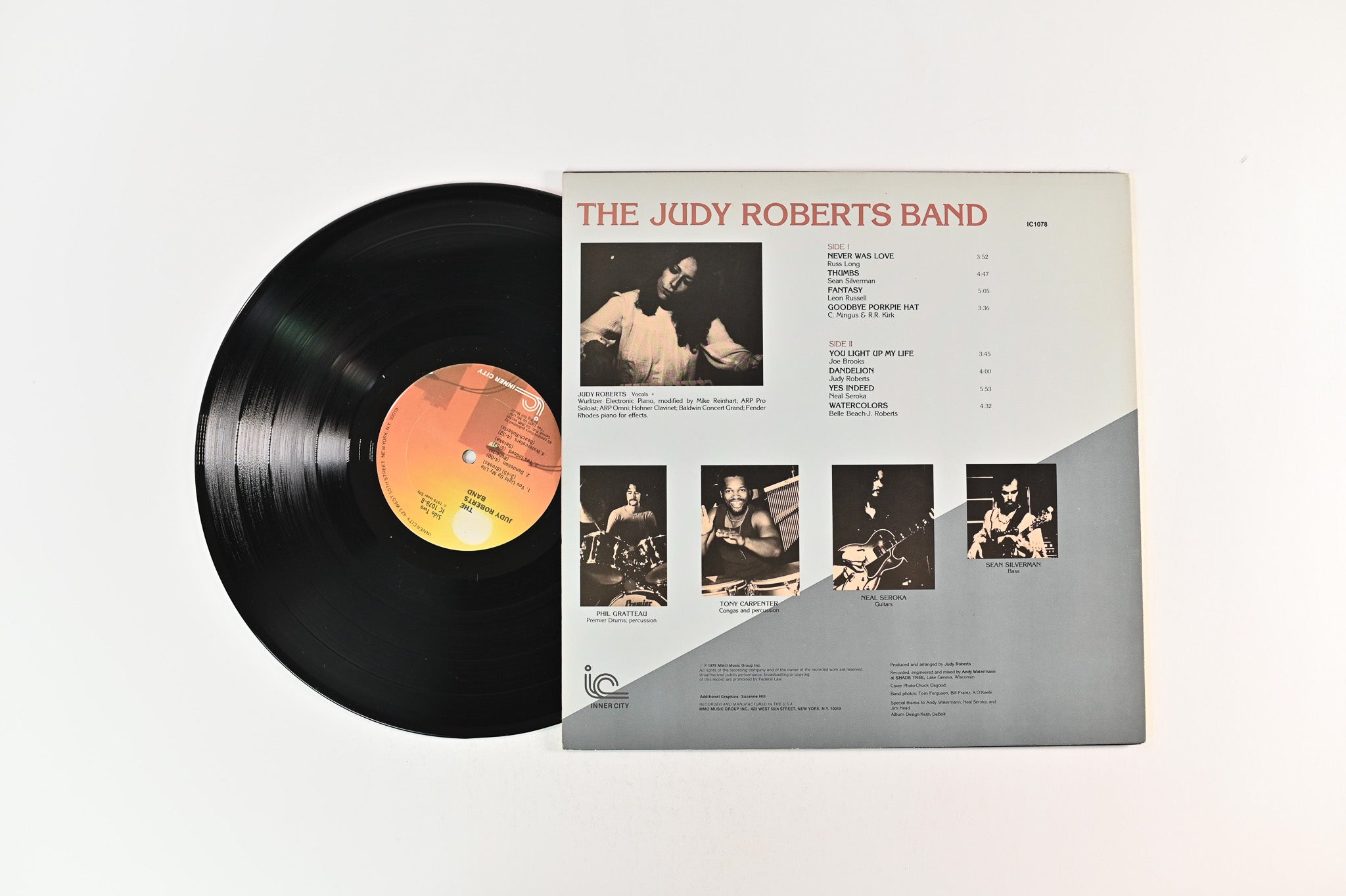 The Judy Roberts Band - The Judy Roberts Band on Inner City