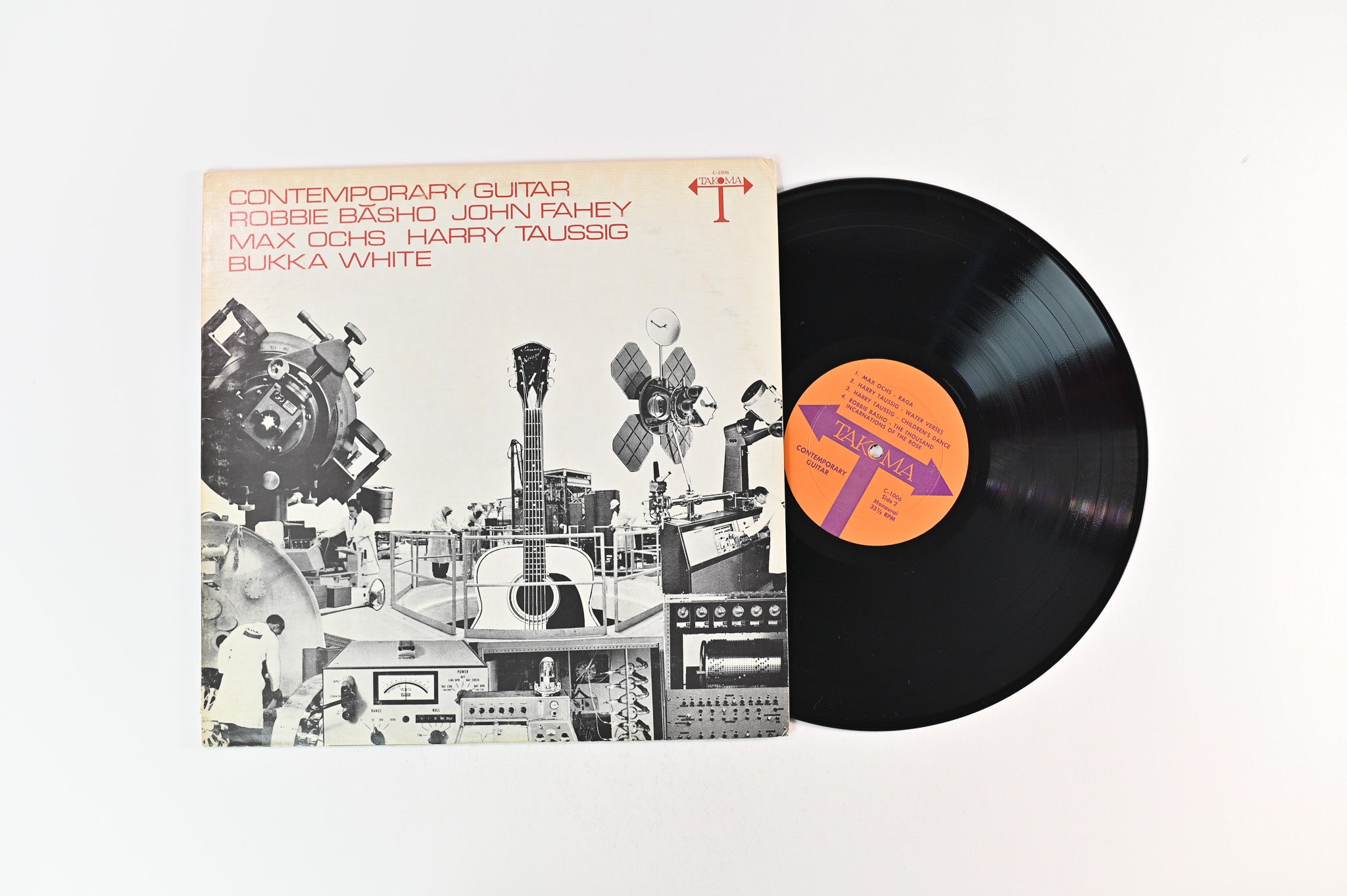 Robbie Basho & Various Artists - Contemporary Guitar on Takoma Reissue