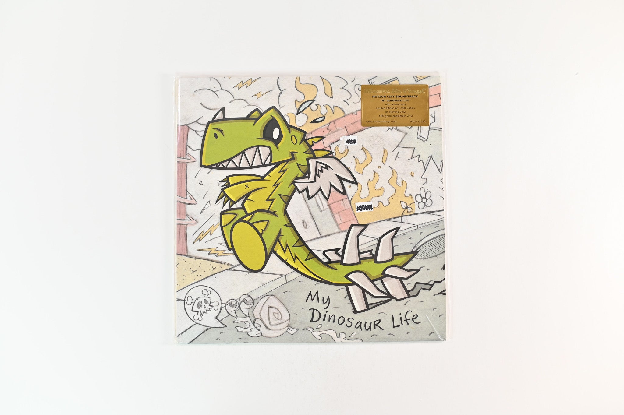 Motion City Soundtrack - My Dinosaur Life on Music on Vinyl Ltd Numbered Orange Marble Reissue