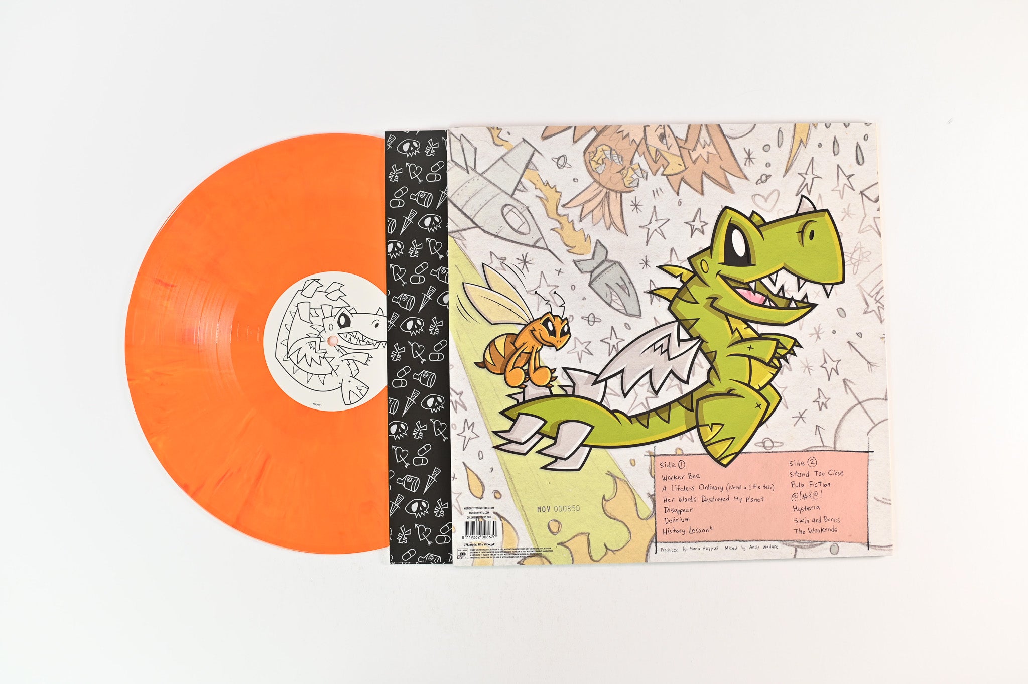 Motion City Soundtrack - My Dinosaur Life on Music on Vinyl Ltd Numbered Orange Marble Reissue