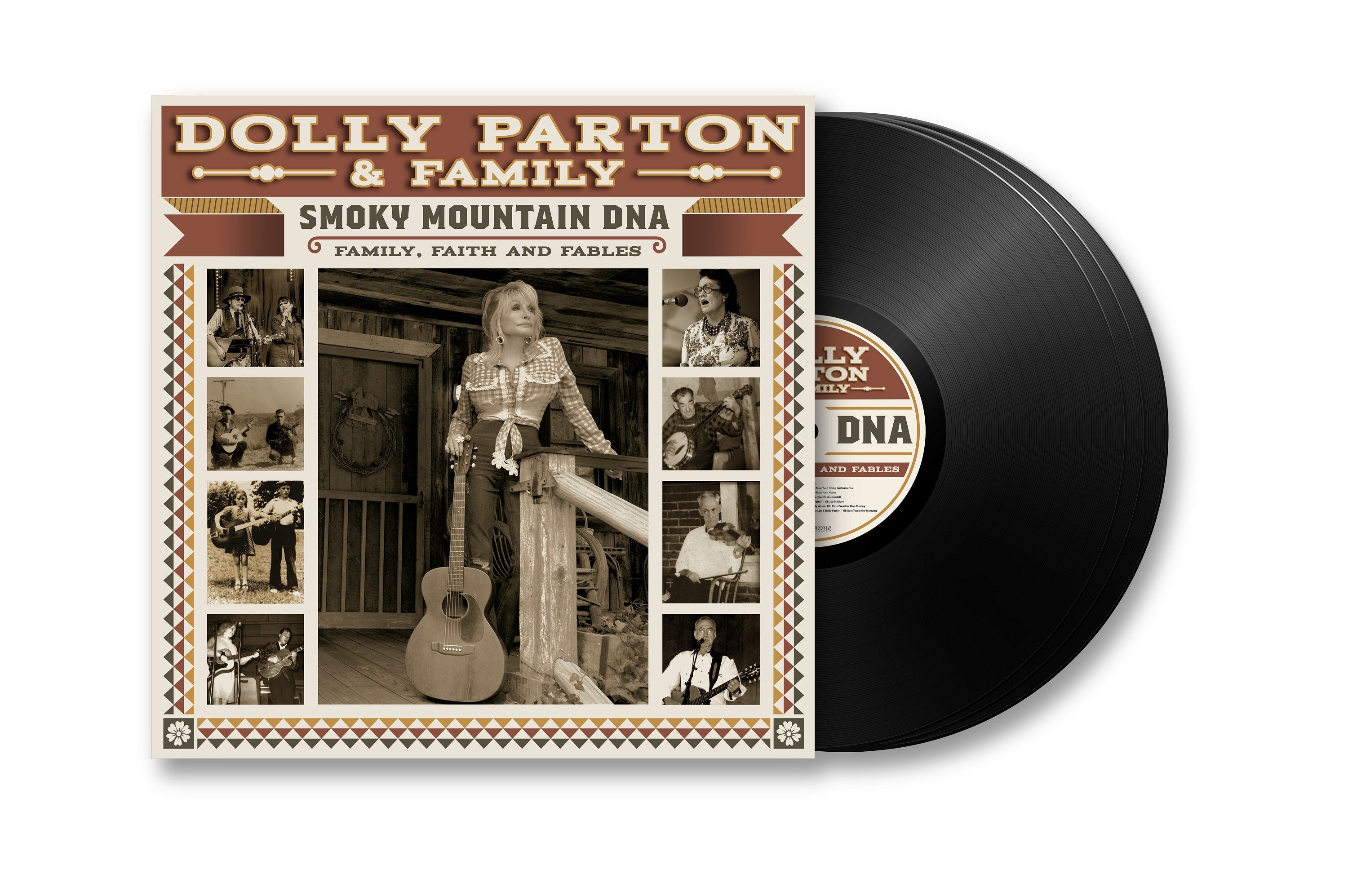 Dolly Parton & Family - Smoky Mountain DNA: Family, Faith And Fables[3-LP]