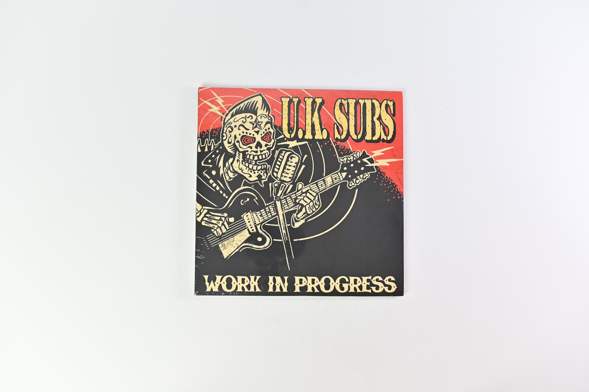 UK Subs - Work In Progress on Captain Oi! - 10" Colored Vinyl Sealed