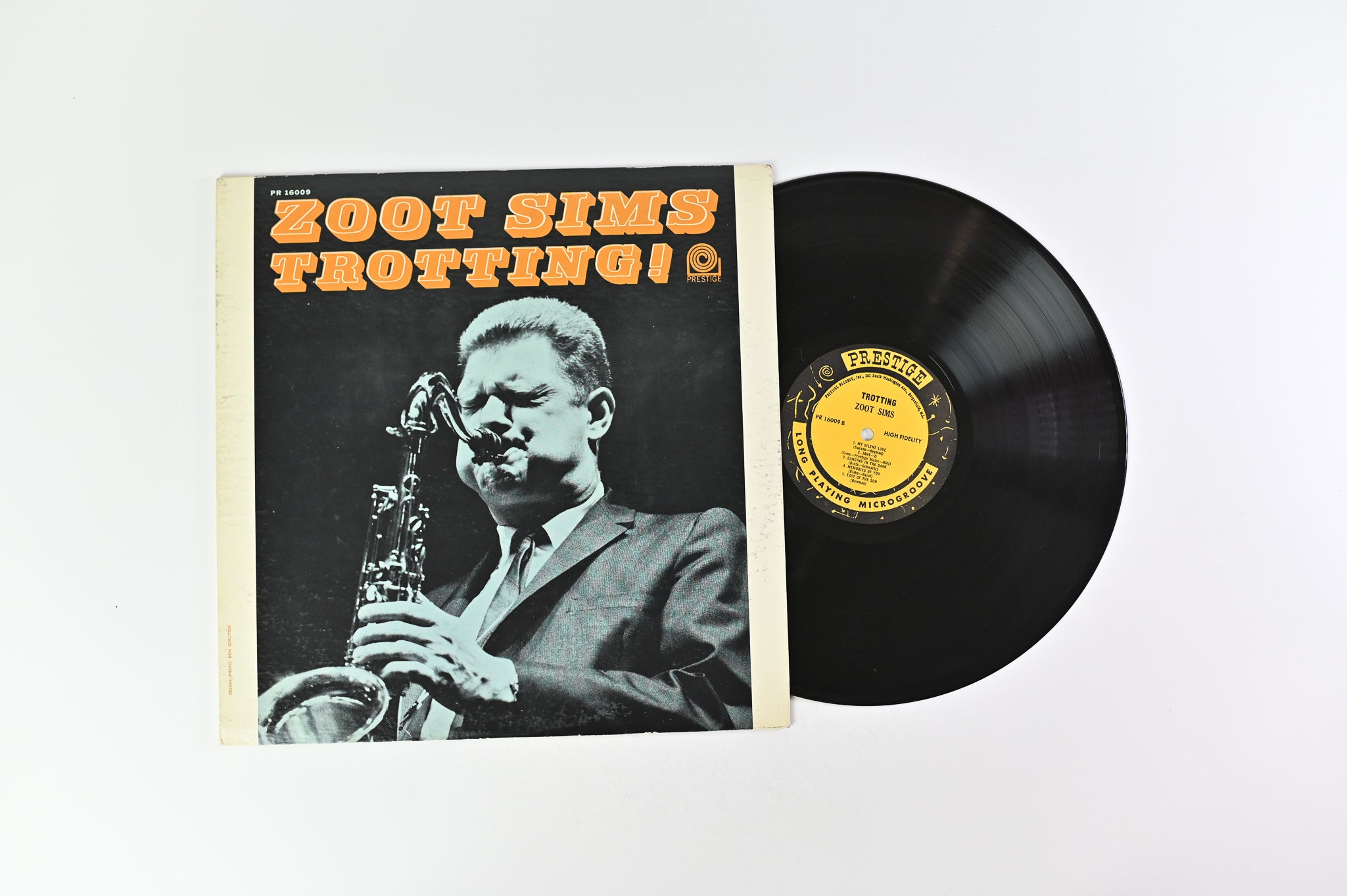 Zoot Sims - Trotting! on Prestige Mono PR 16009