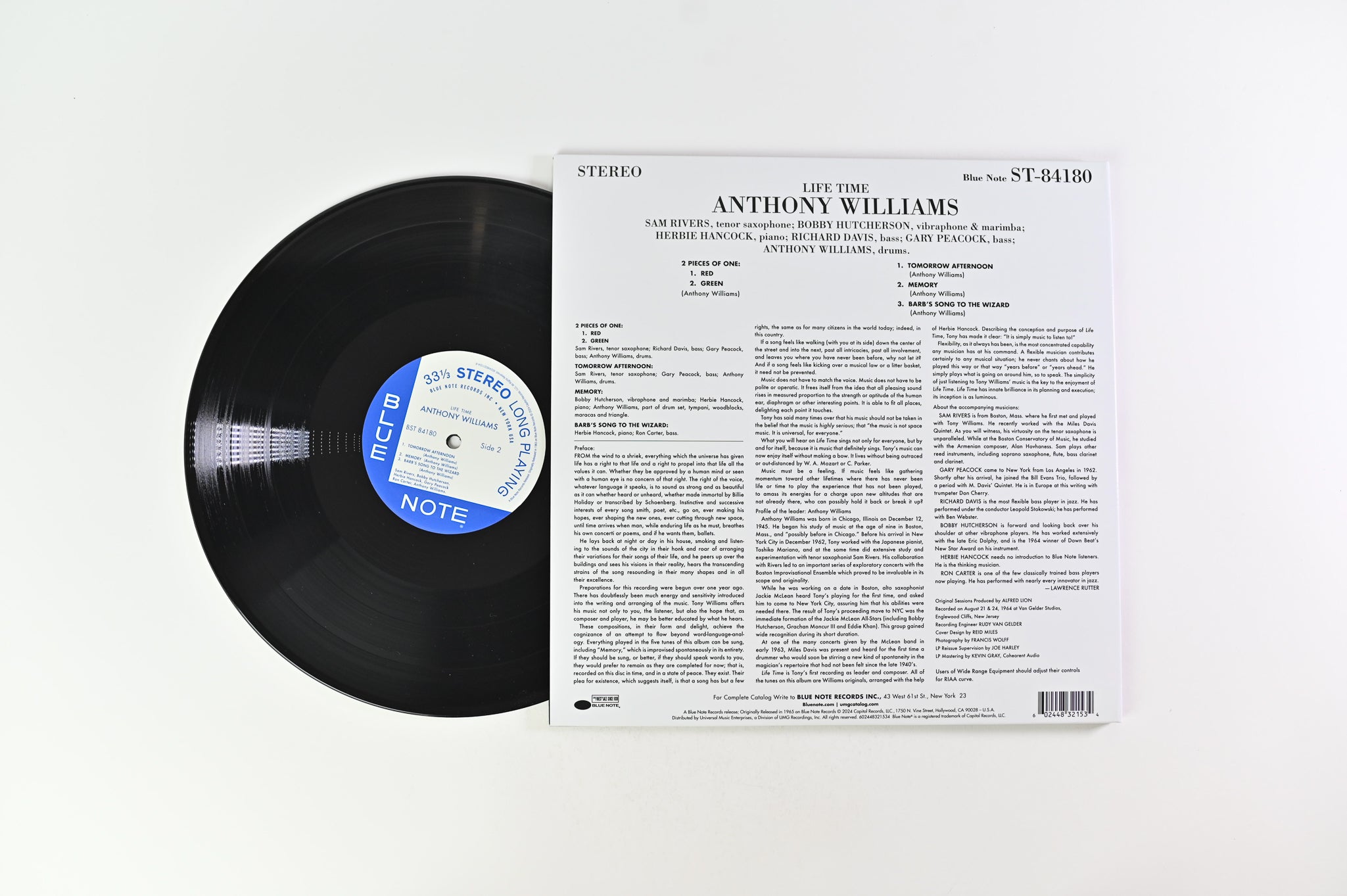 Anthony Williams - Life Time on Blue Note Tone Poet Series