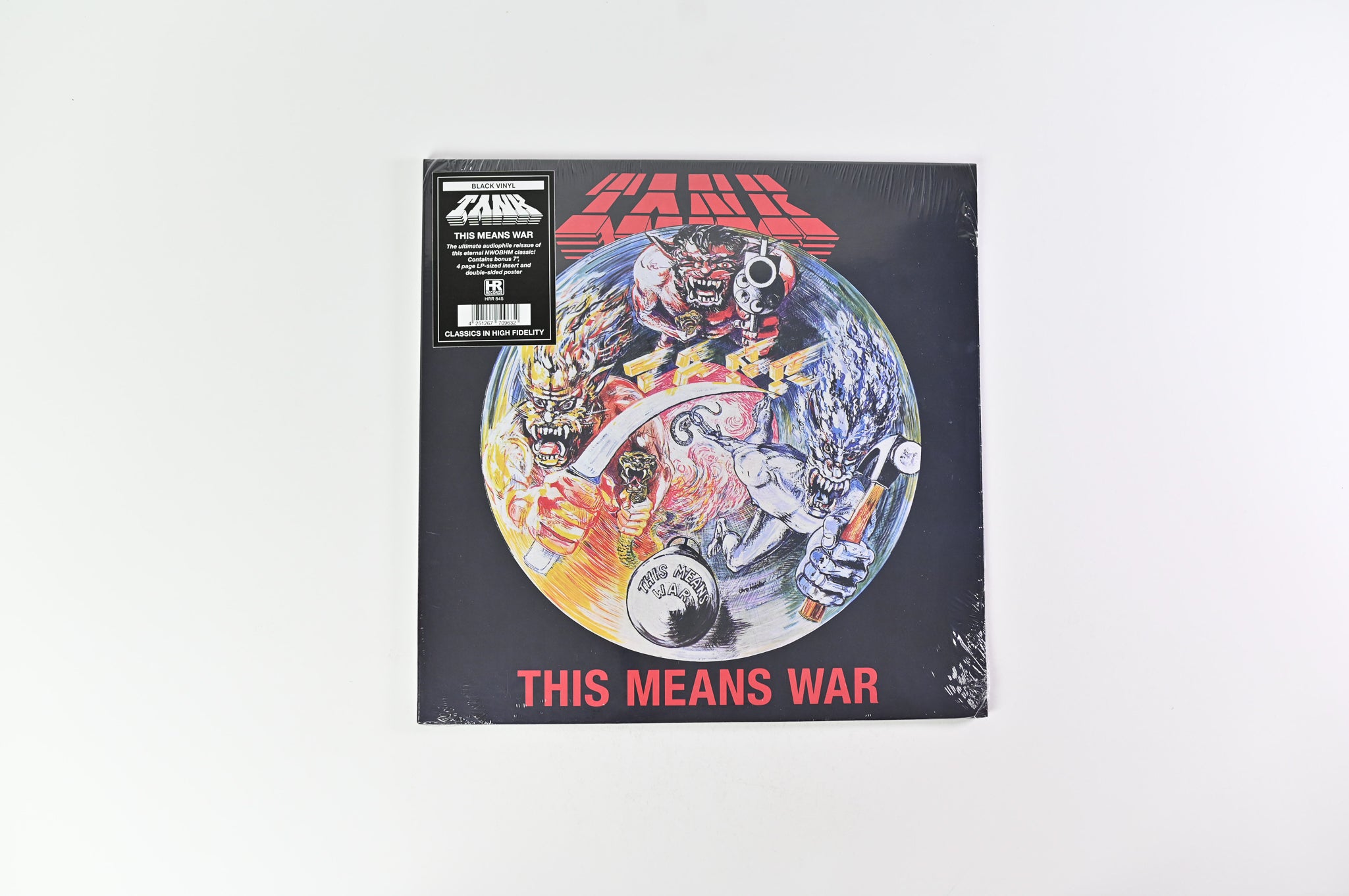 Tank - This Means War on High Roller Records - Sealed