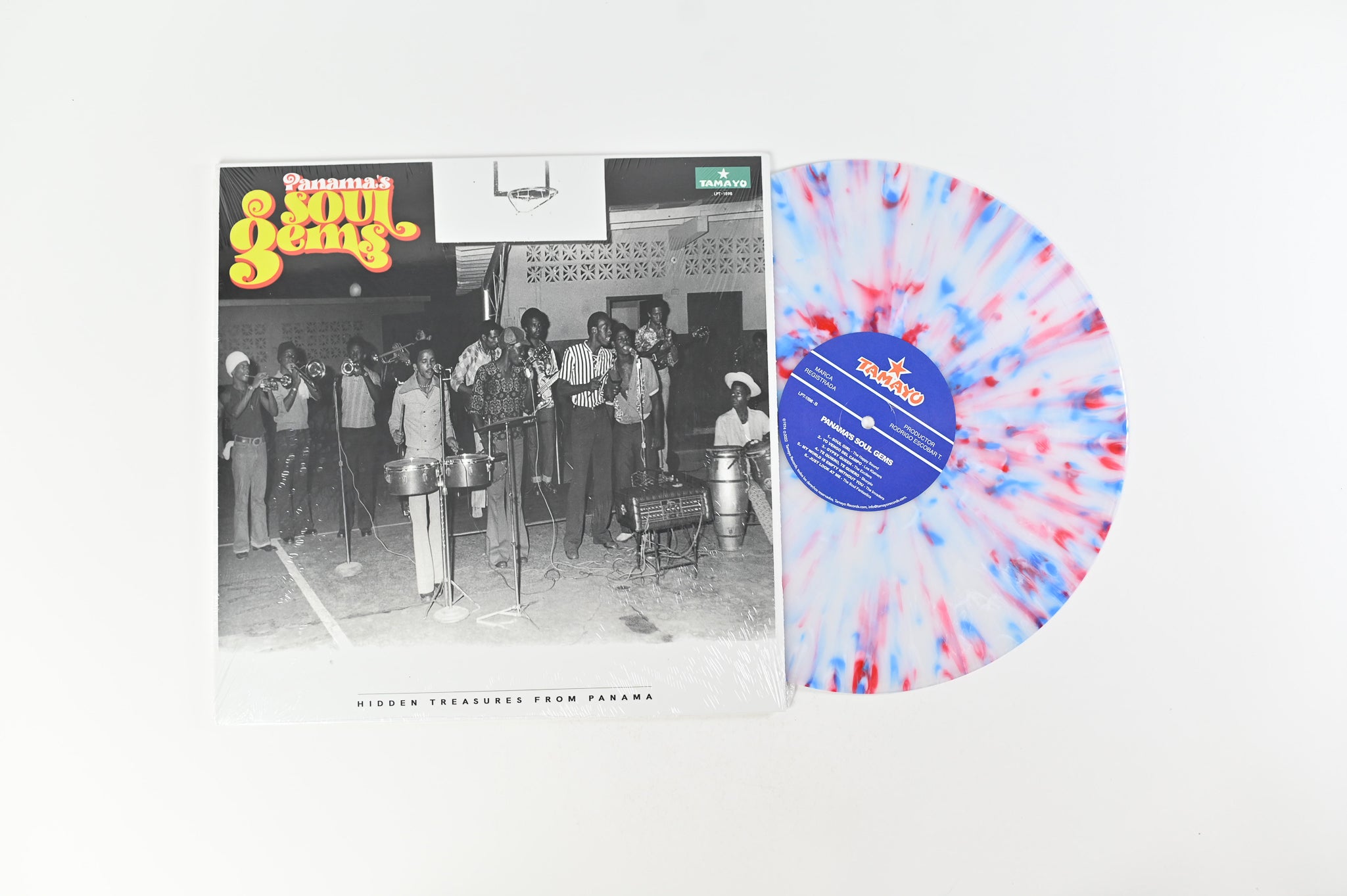 Various - Panama’s Soul Gems on Tamayo - Red/White/Blue RSD Splatter Vinyl