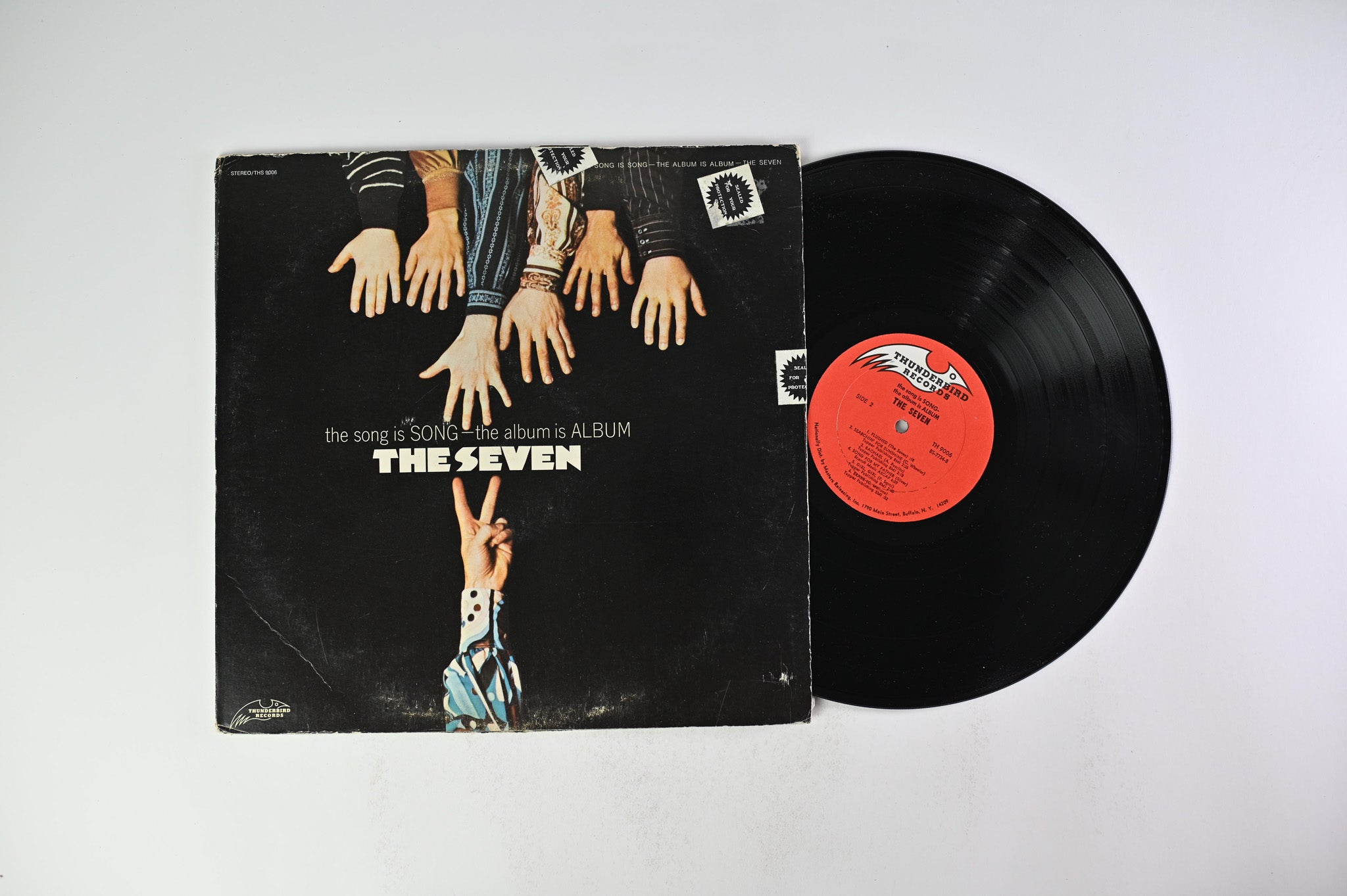 The Seven The Song Is Song - The Album Is Album on Thunderbird