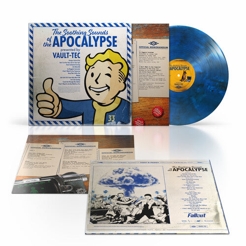 Various - Fallout - Soothing Sounds Of The Apocalypse [Blue Smoke Vinyl] [LIMIT 1 PER CUSTOMER PLEASE]