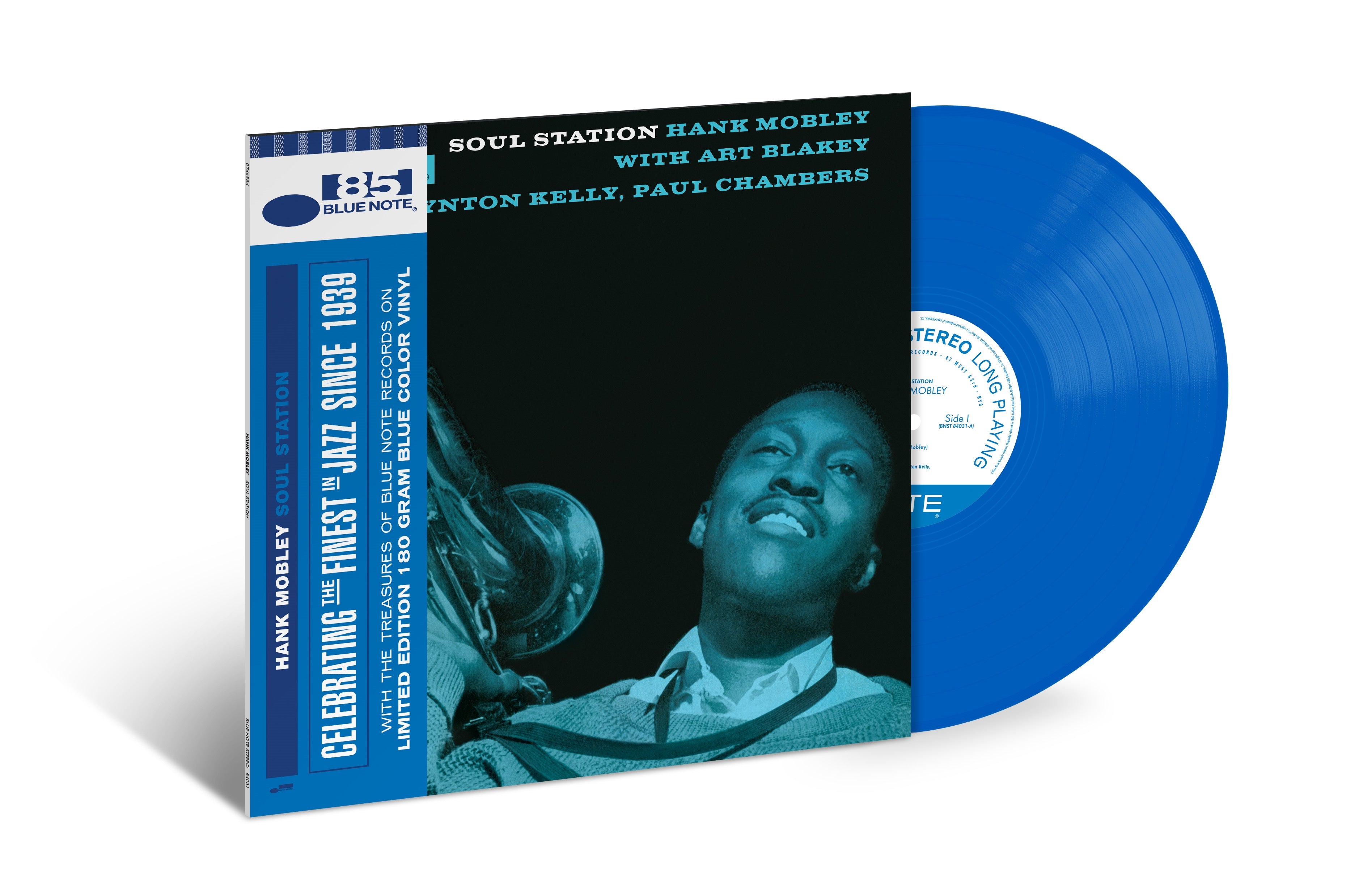 [DAMAGED] Hank Mobley - Soul Station [Indie-Exclusive Blue Vinyl]