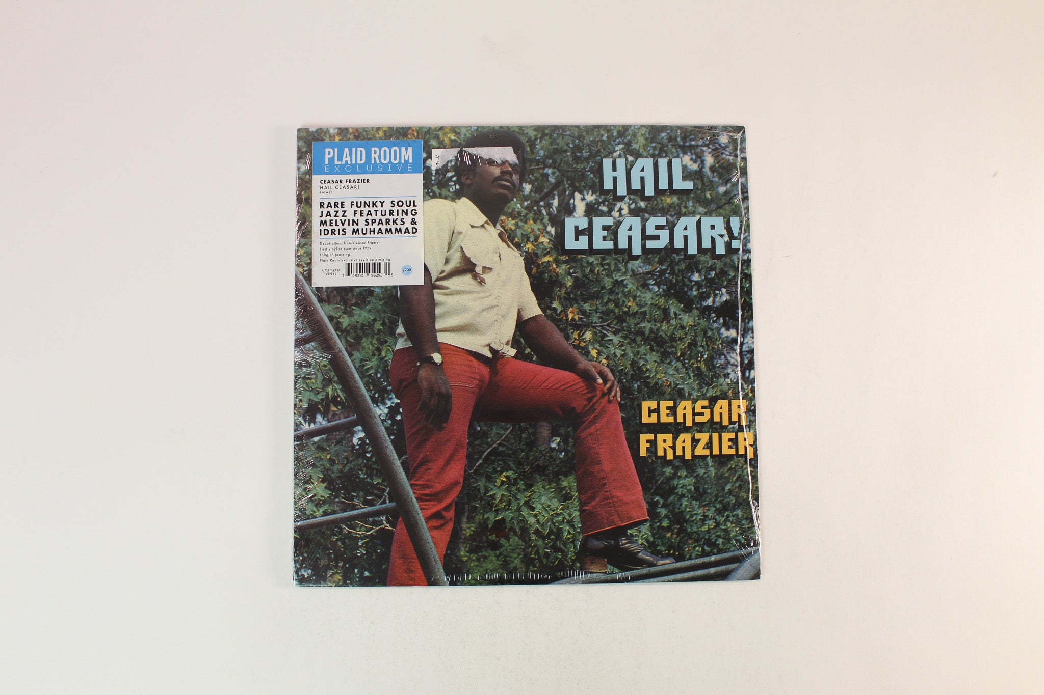 Caesar Frazier - Hail Ceasar! on Tidal Wave Ltd Sky Blue Reissue Sealed