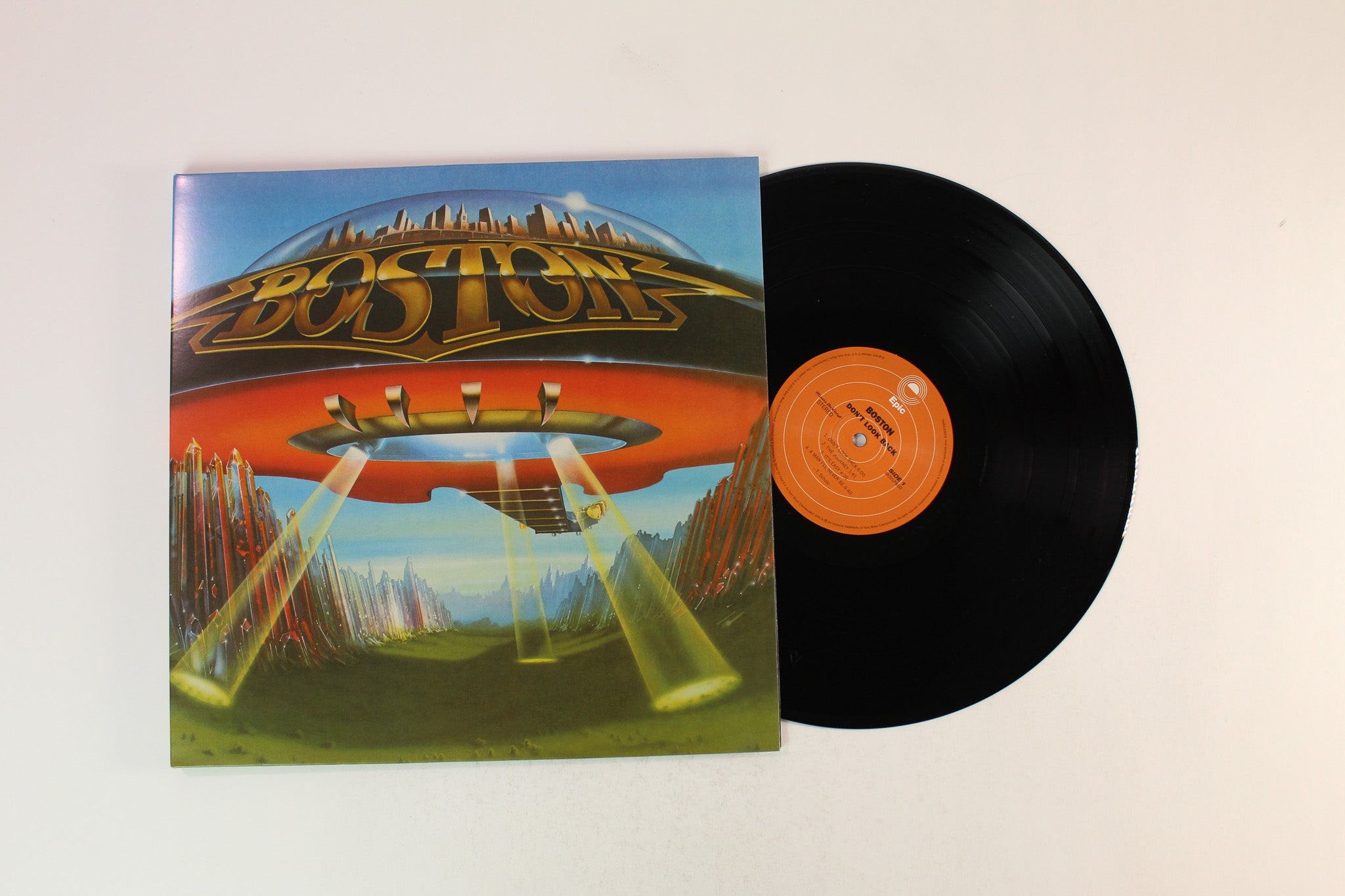 Boston - Don't Look Back on Epic Music on Vinyl Reissue