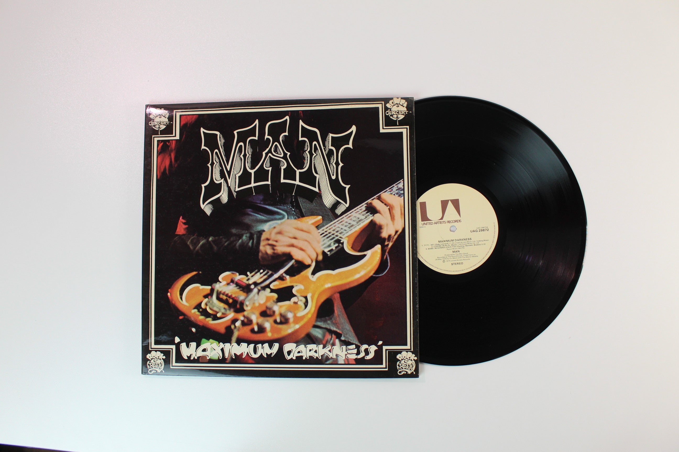 Man - Maximum Darkness on United Artists Records - UK pressing