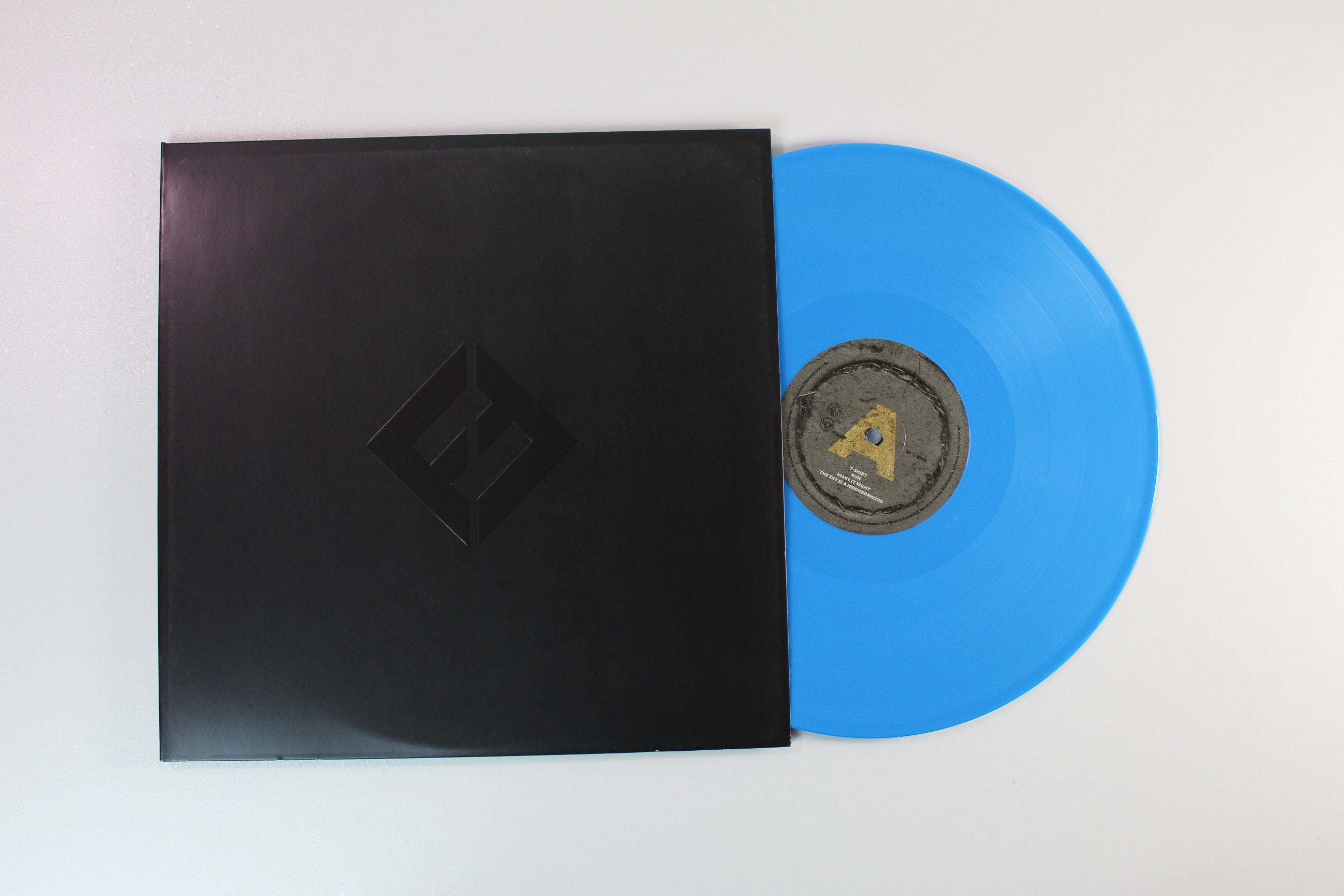 Foo Fighters - Concrete And Gold on Roswell Ltd Blue Vinyl