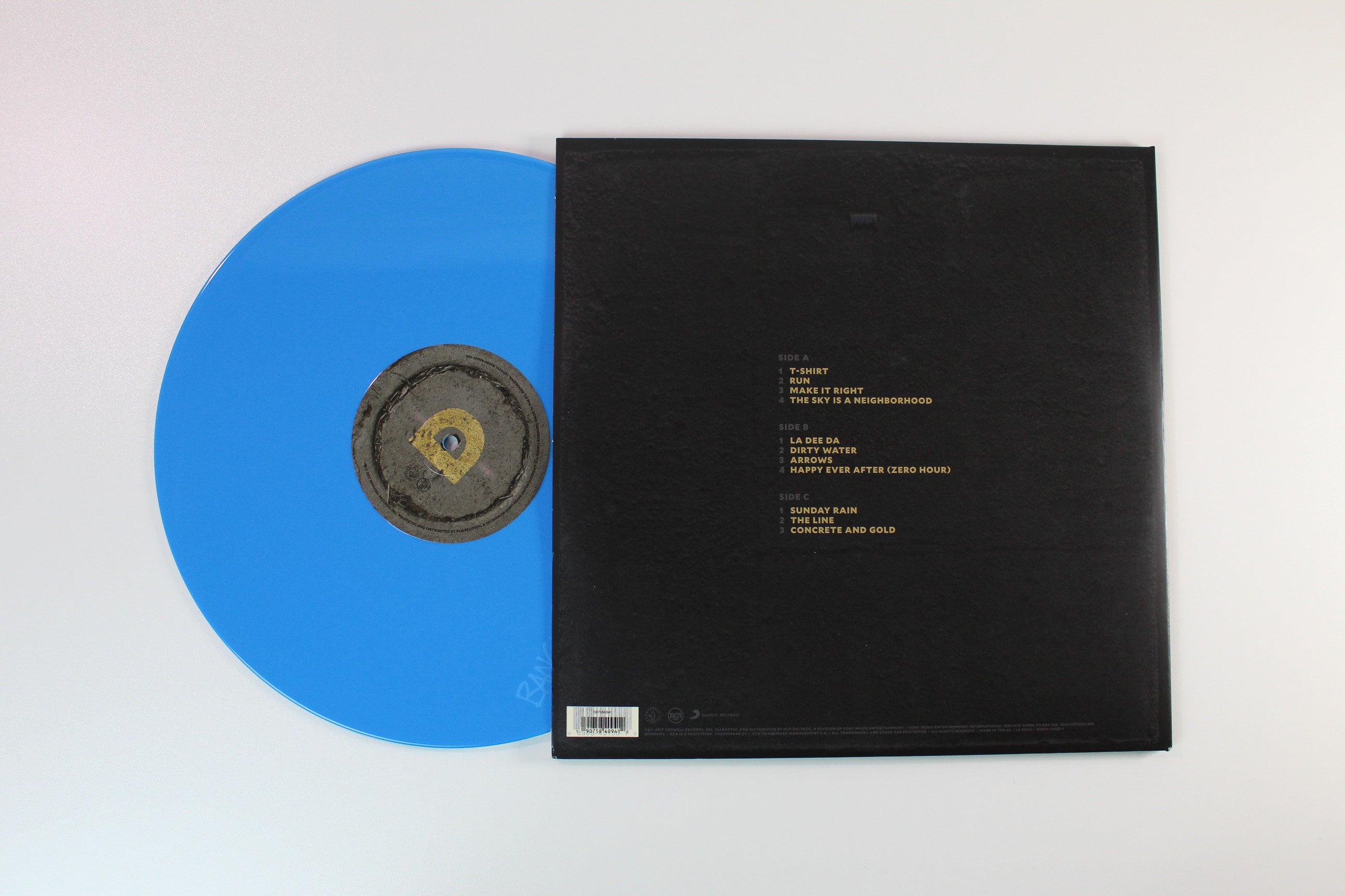 Foo Fighters - Concrete And Gold on Roswell Ltd Blue Vinyl