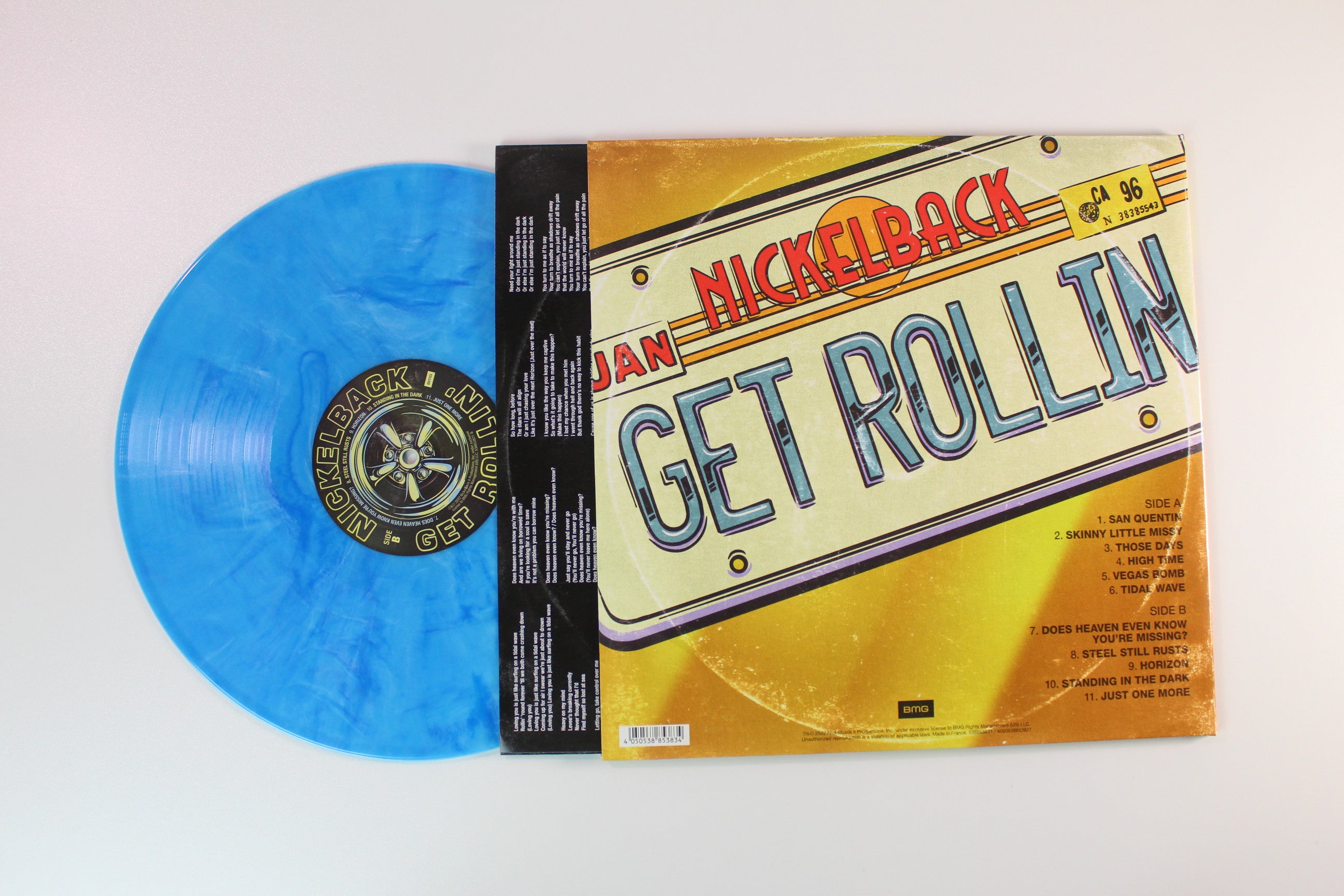 Nickelback - Get Rollin on BMG Ltd Blue & White Galaxy