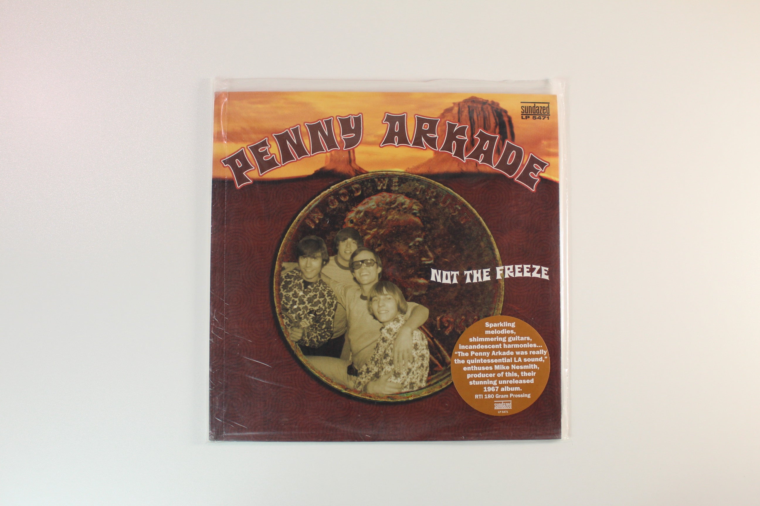 Penny Arkade - Not The Freeze on Sundazed Ltd Reissue Sealed