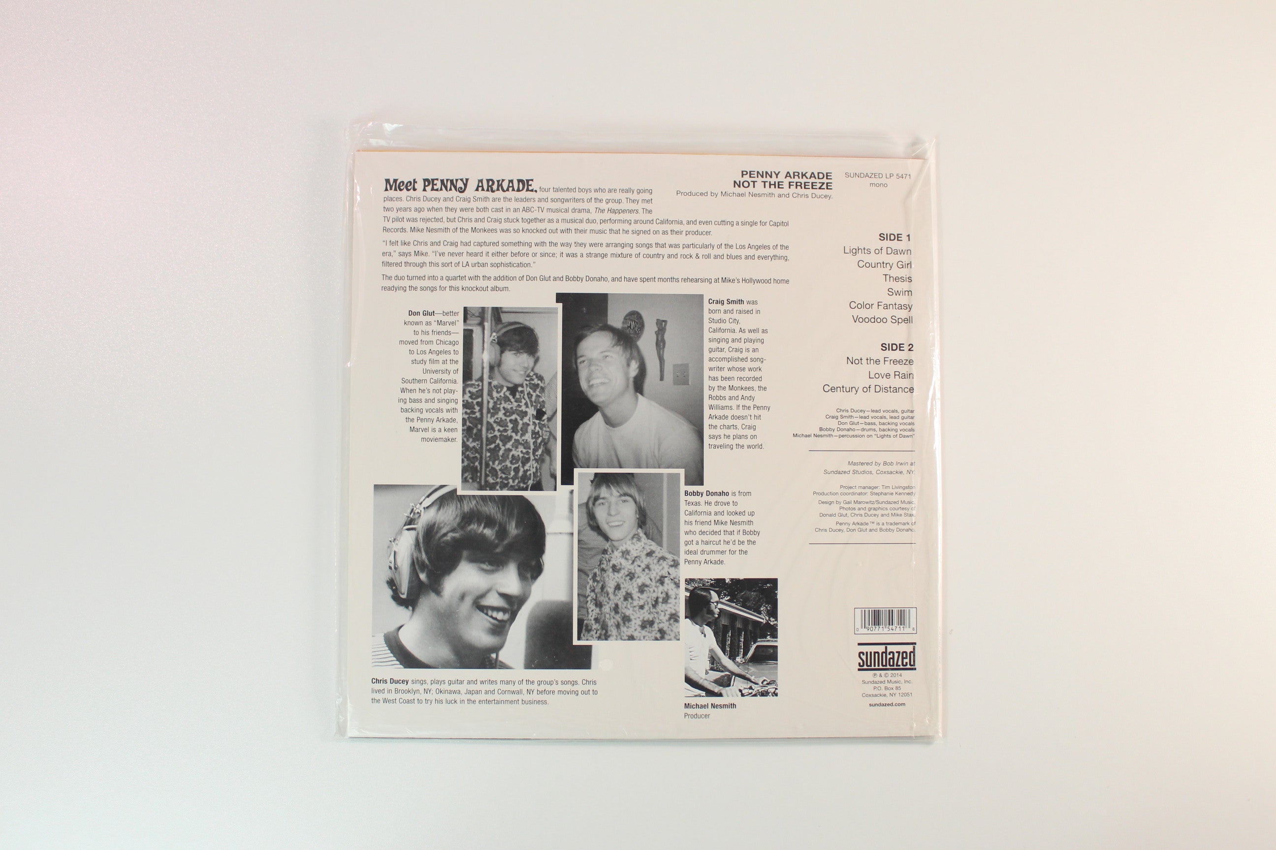 Penny Arkade - Not The Freeze on Sundazed Ltd Reissue Sealed