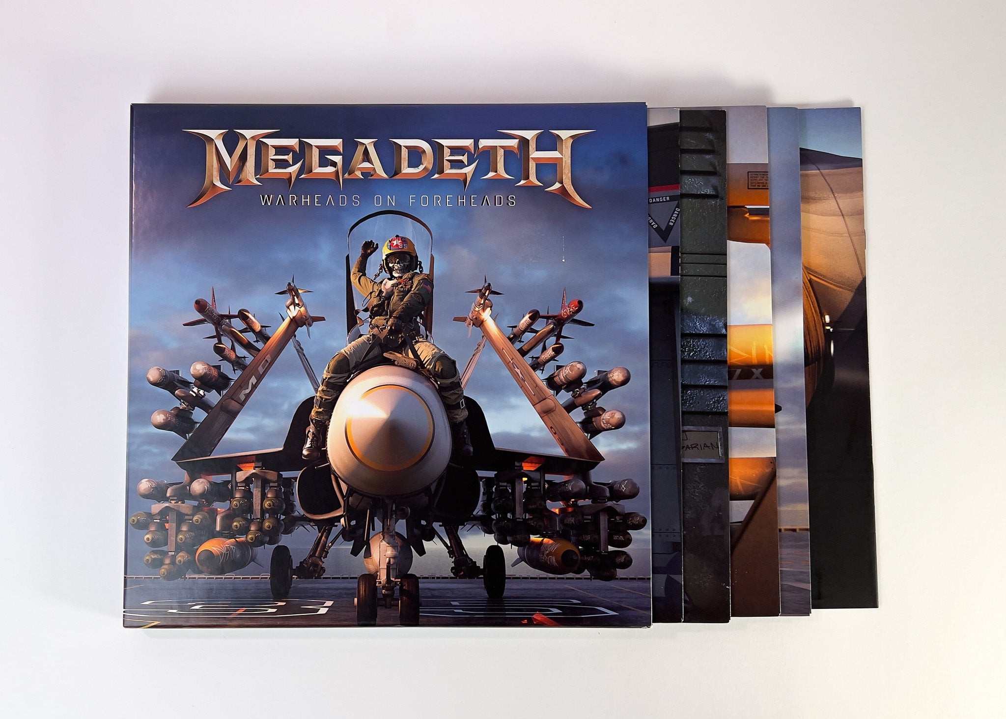 Megadeth - Warheads On Foreheads on Capitol Records - 4-lp box set