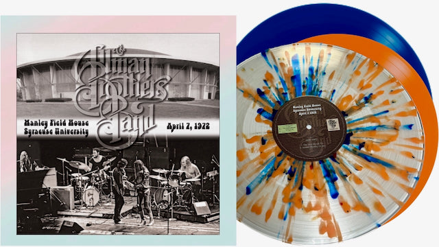 The Allman Brothers Band - Manley Field House Syracuse University April 7, 1972 [Orange & Blue Vinyl]