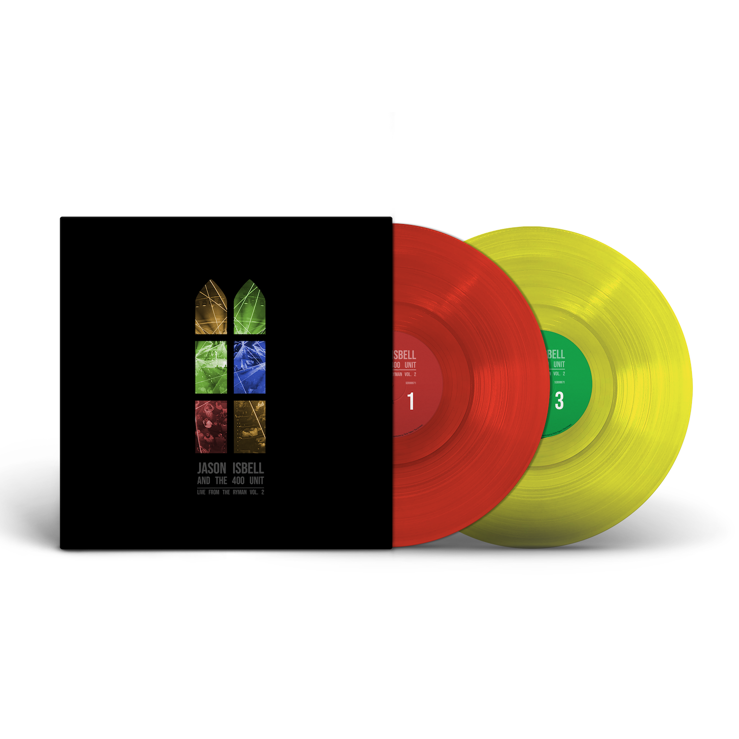 Jason Isbell and the 400 Unit - Live From The Ryman 2 [Indie-Exclusive Red & Yellow Vinyl]