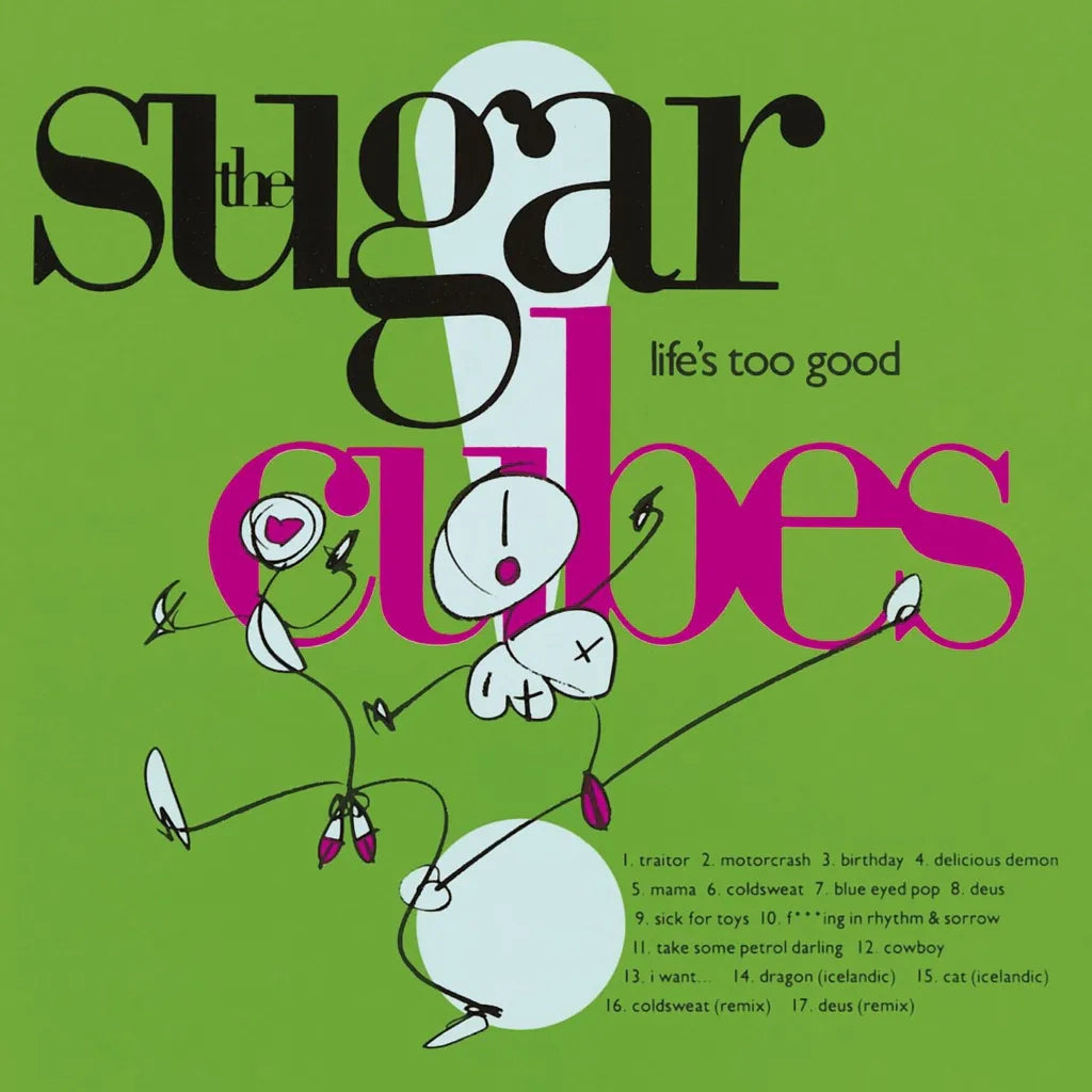 [DAMAGED] The Sugarcubes - Life'S Too Good [Clear Vinyl]