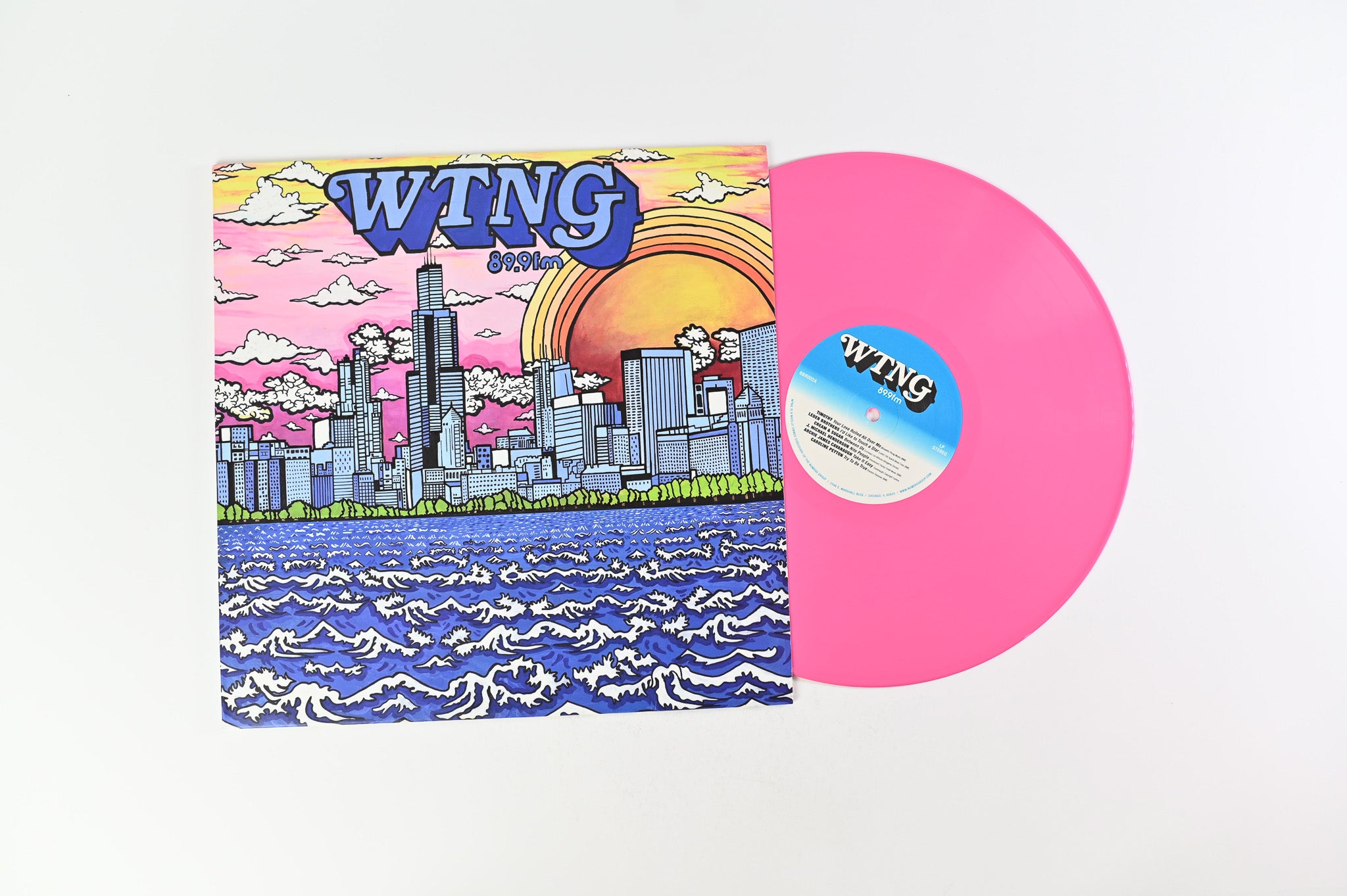 Various - WTNG 89.9 FM: Solid Bronze on Numero Ltd Pink Vinyl