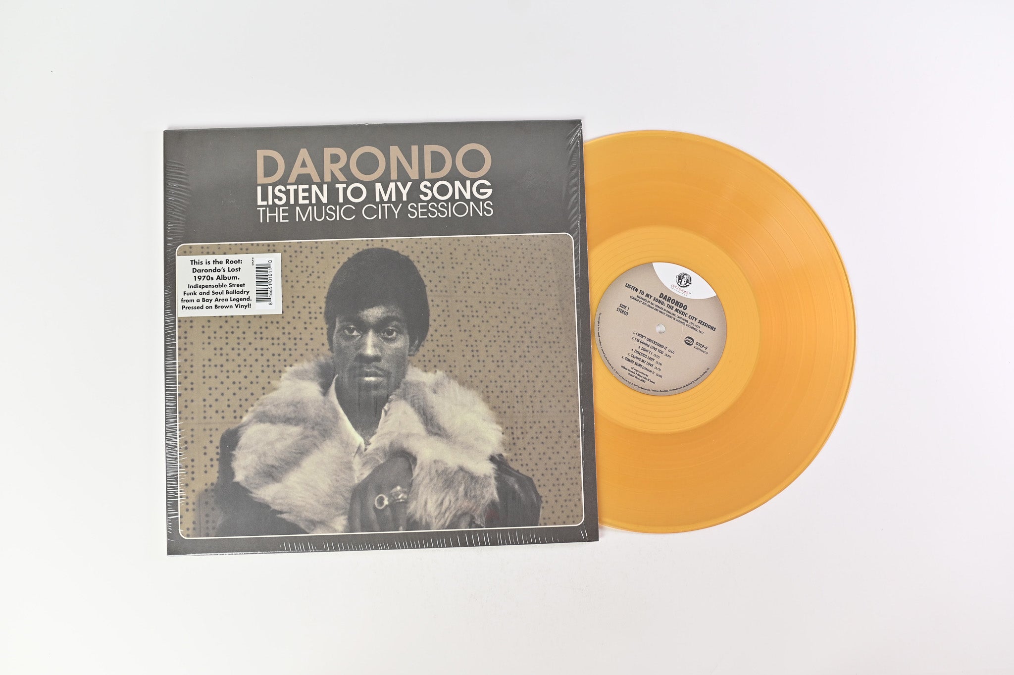 Darondo - Listen To My Song: The Music City Sessions on Omnivore Yellow Translucent Reissue