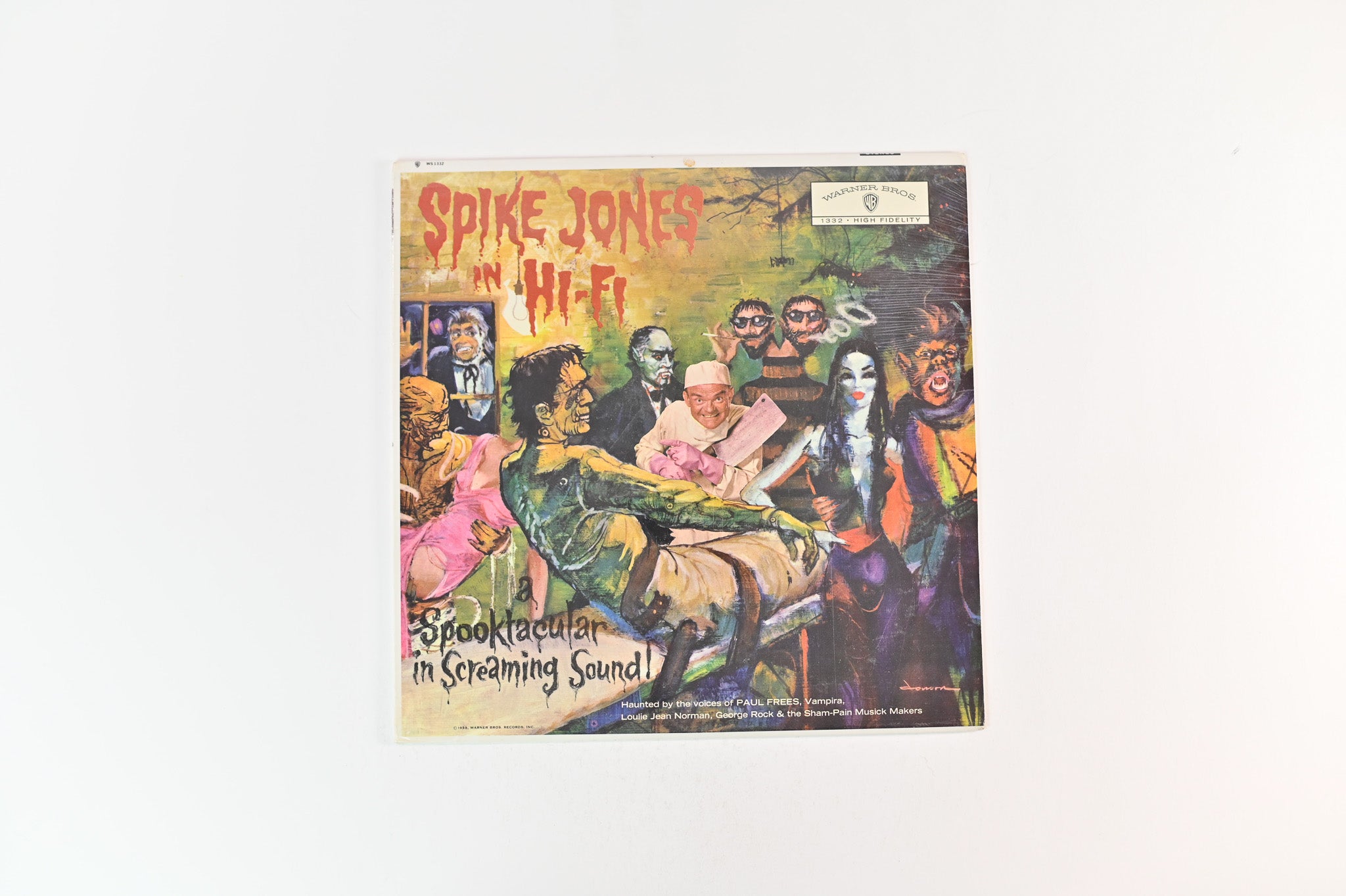 Spike Jones And The Band That Plays For Fun - Spike Jones In Hi-Fi (A Spooktacular In Screaming Sound!) on WB Stereo Sealed