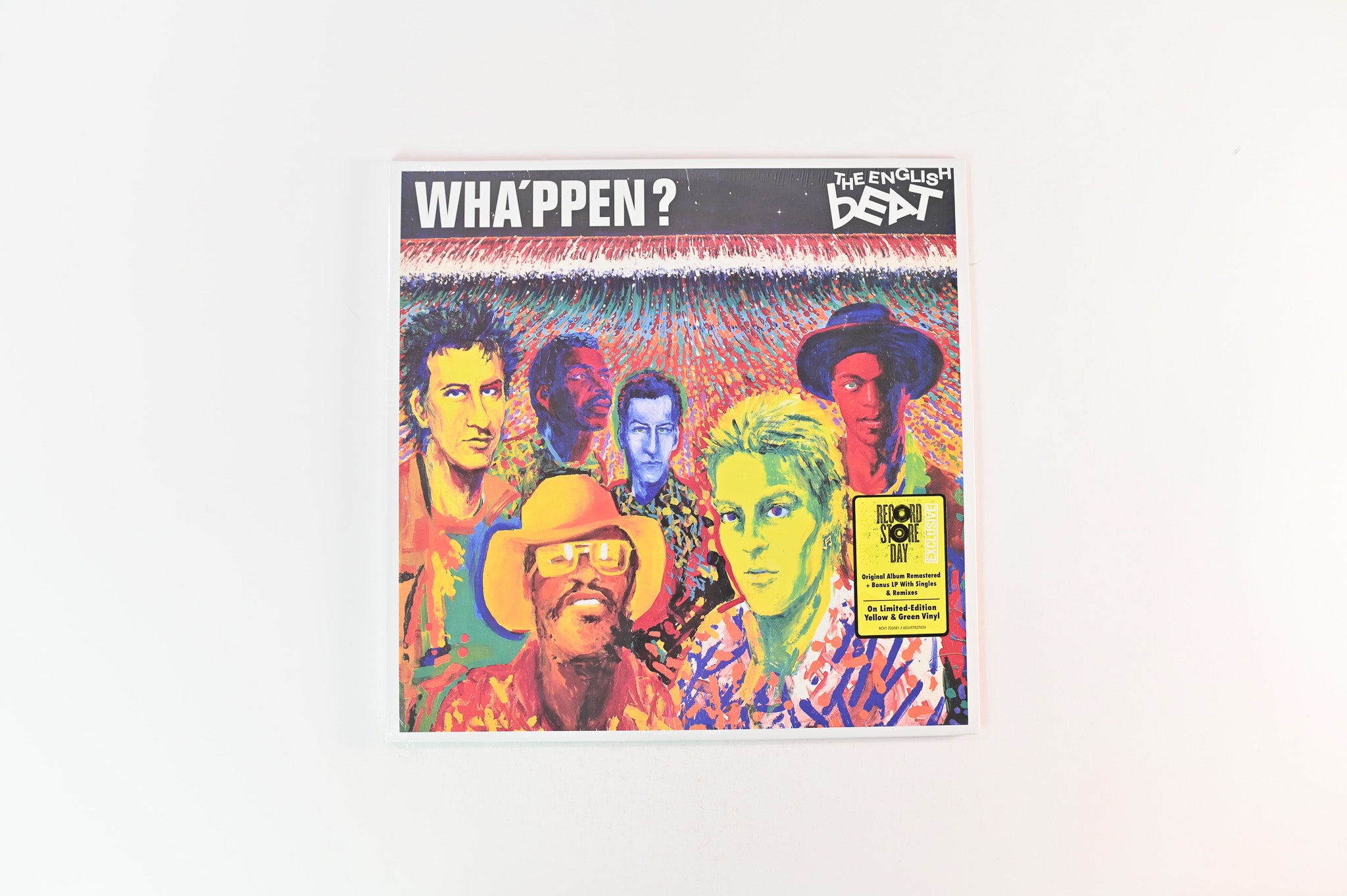 The Beat - Wha'ppen? on Rhino RSD 2024 Ltd Yellow/Green Vinyl Reissue Sealed