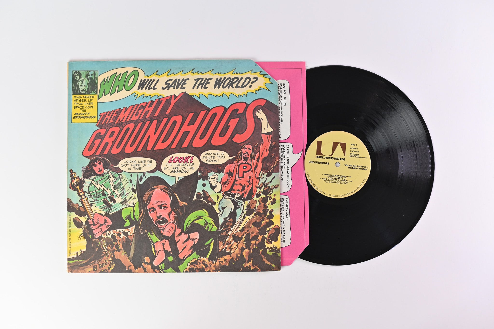 The Groundhogs - Who Will Save The World?—The Mighty Groundhogs on United Artists Records