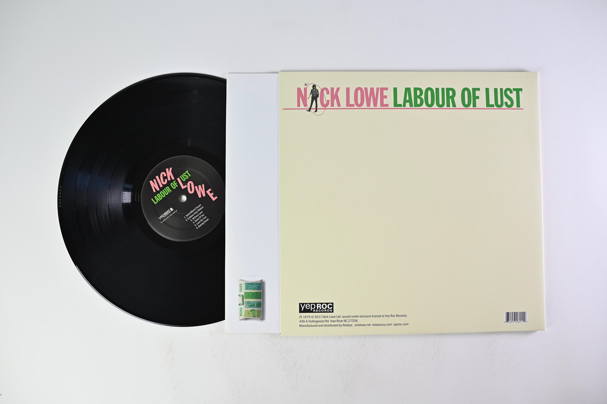 Nick Lowe - Labour Of Lust on Yep Roc Records