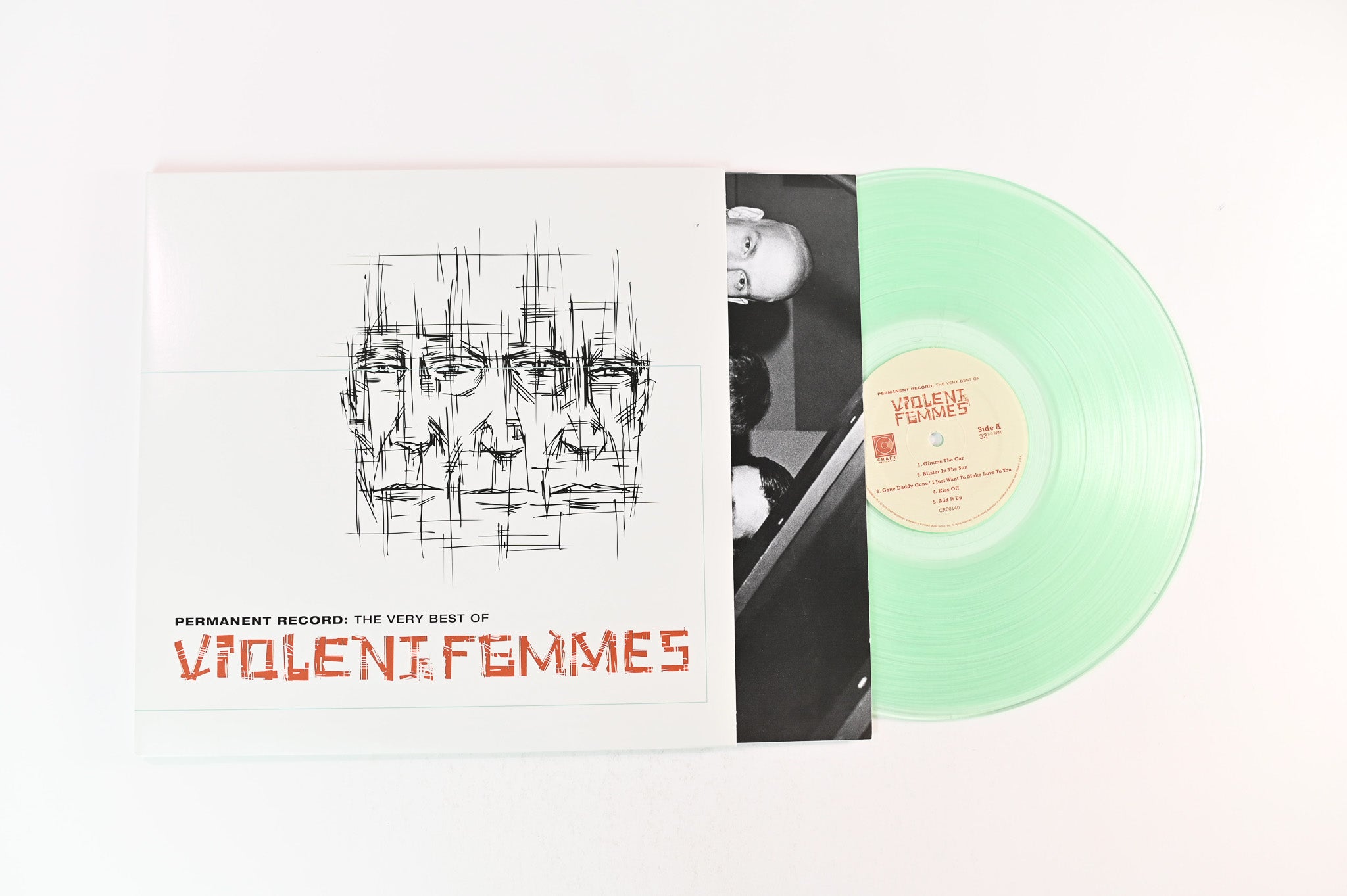 Violent Femmes - Permanent Record: The Very Best Of Violent Femmes on Craft Recordings RSD BF 2018 Coke Bottle Clear Reissue