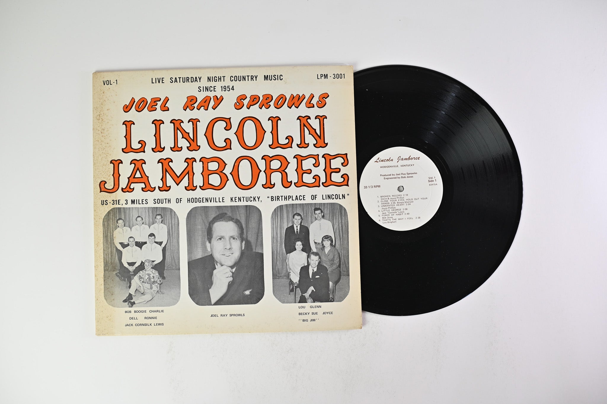 Various - Joel Ray Sprowls Lincoln Jamboree on Queen City Album Co.