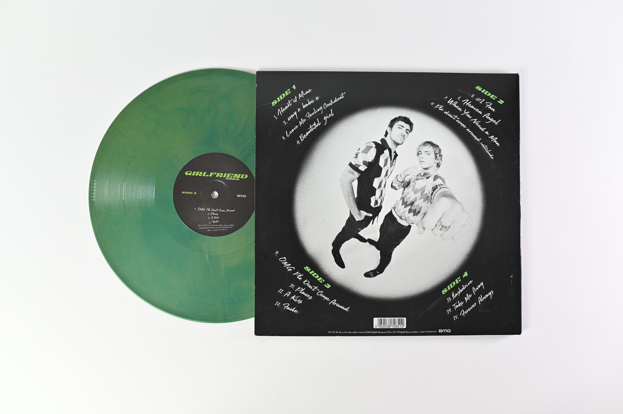 The driver era girlfriend signed green store webstore vinyl