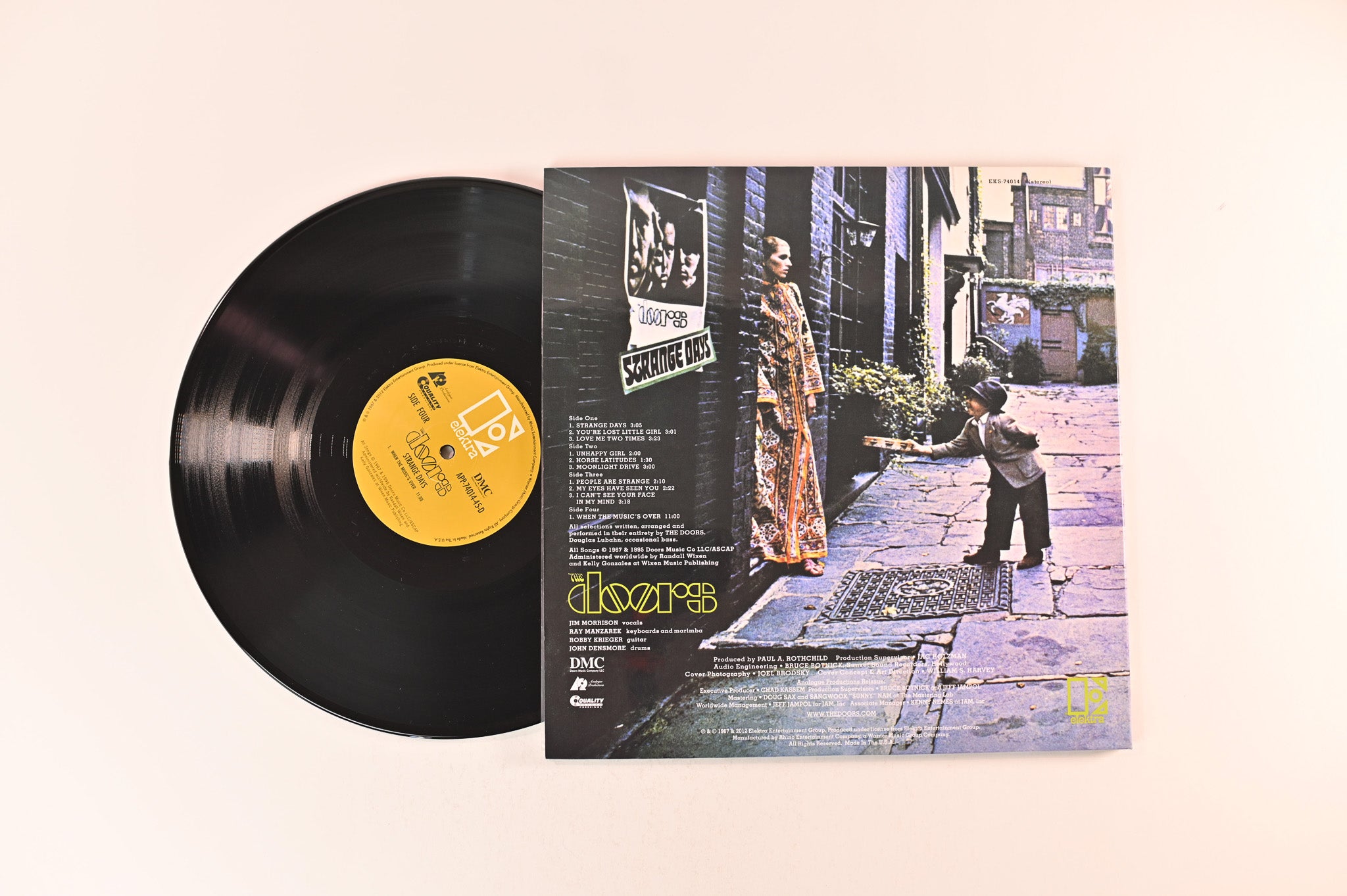 The Doors - Strange Days on Elektra Analogue Productions 2 X 12" 45 RPM Reissue