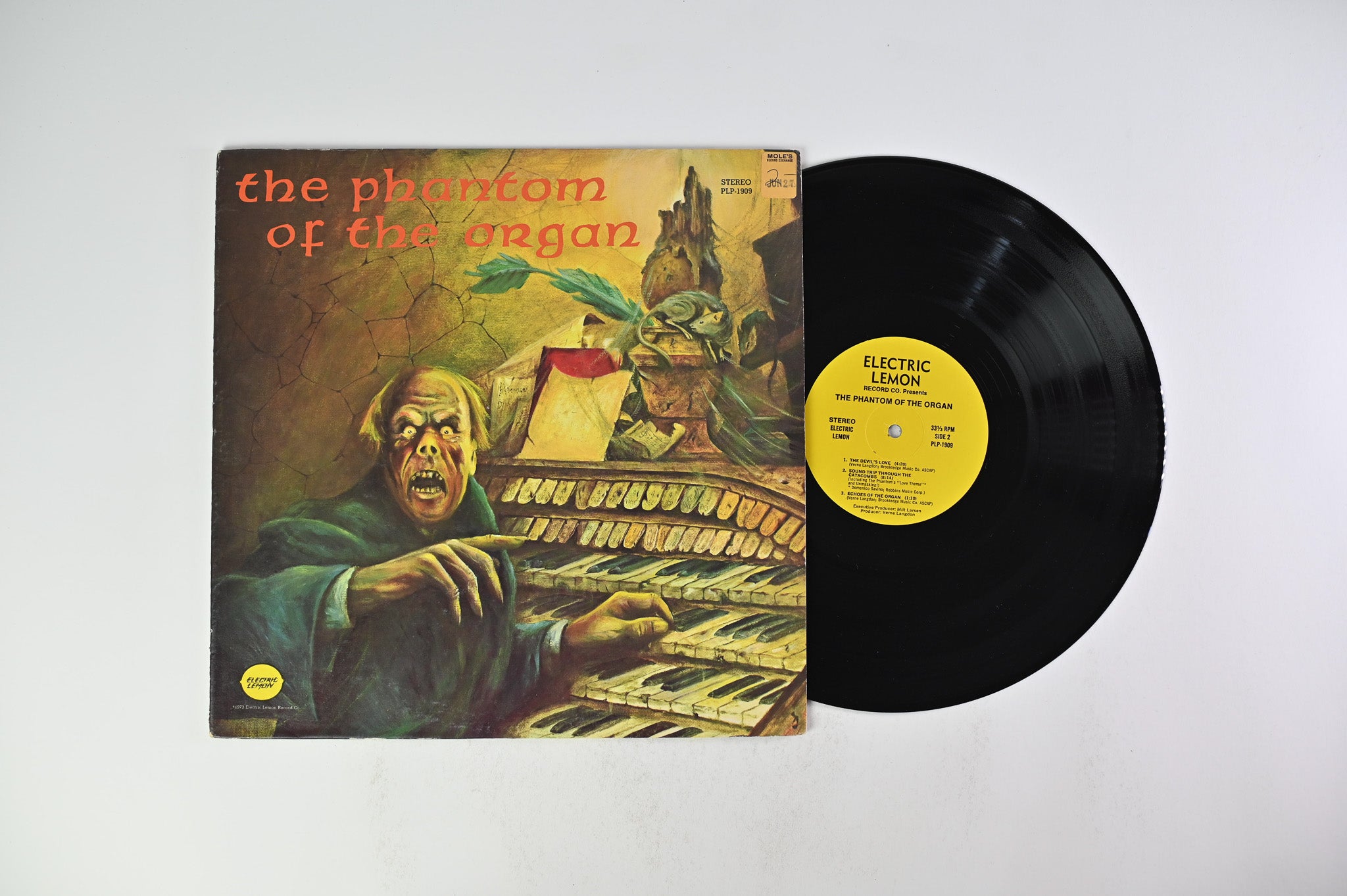 Verne Langdon - The Phantom Of The Organ on Electric Lemon Record Co.