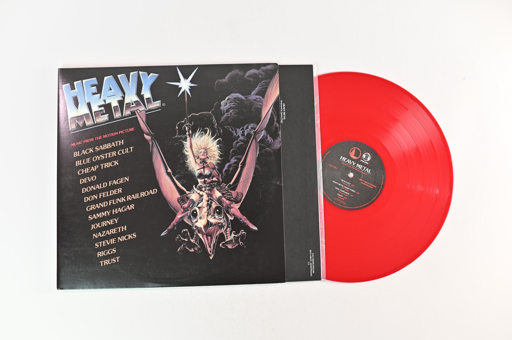 Various - Heavy Metal - Music From The Motion Picture on Full Moon Ltd Red Vinyl Reissue