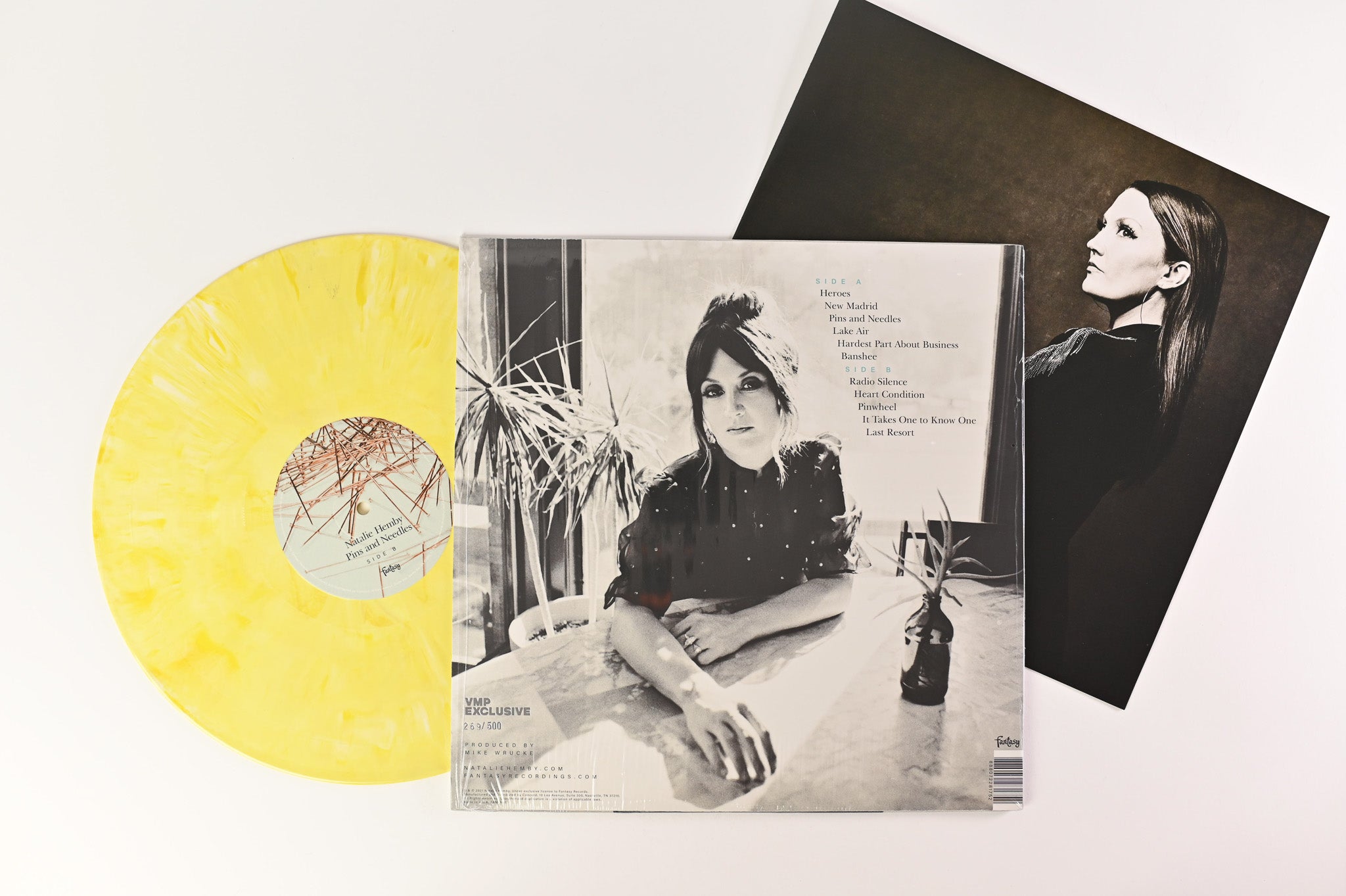 Natalie Hemby - Pins And Needles on Fantasy / Vinyl Me, Please - Yellow Vinyl