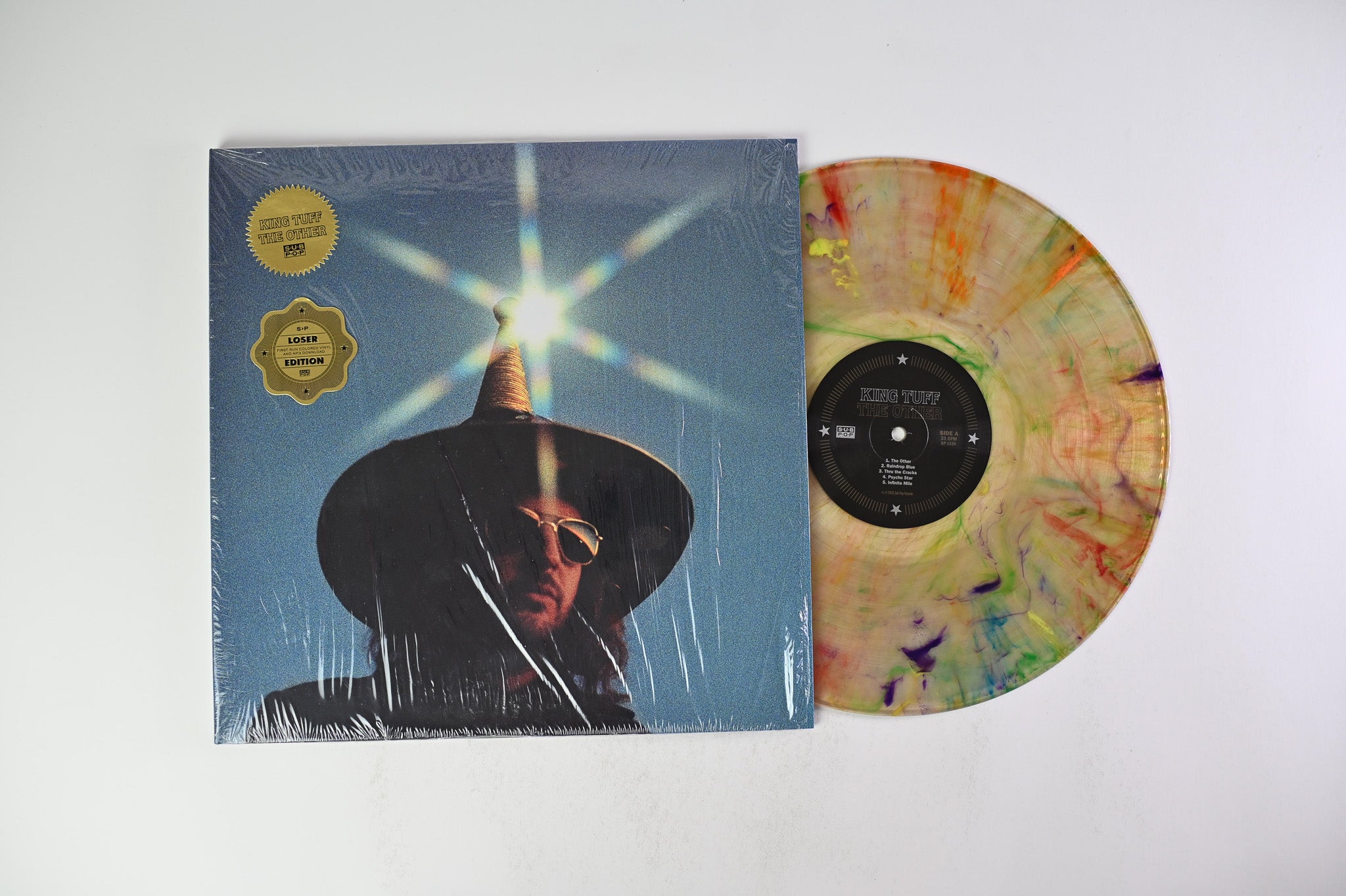 King Tuff - The Other on Sub Pop - Rainbow Marble Vinyl