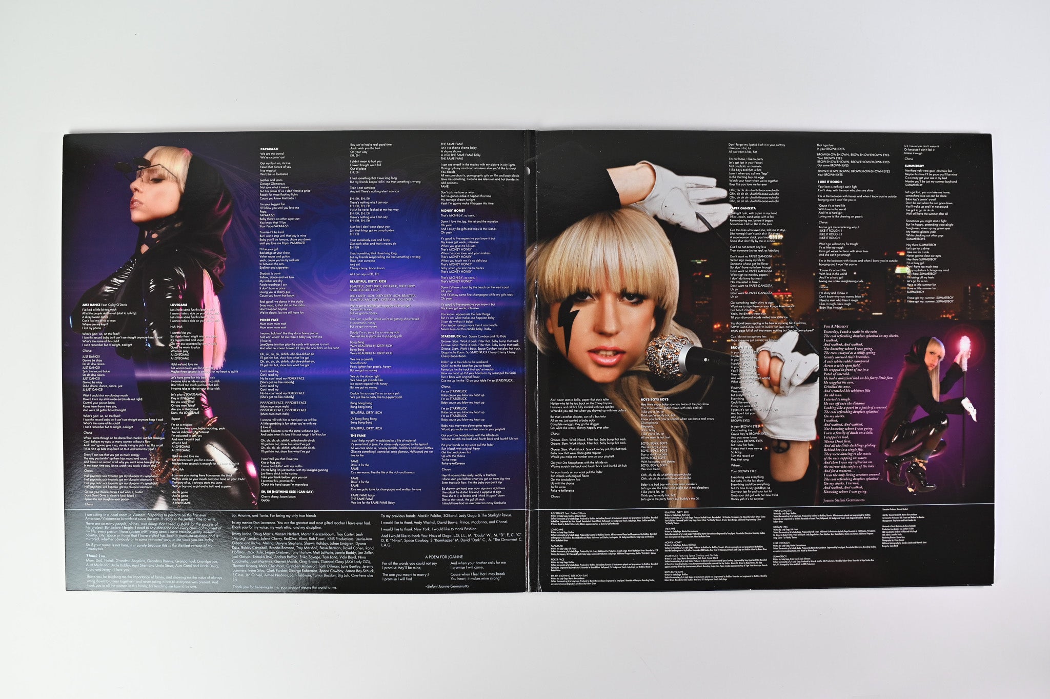 Lady Gaga The Fame selling Monster UO exclusive vinyl