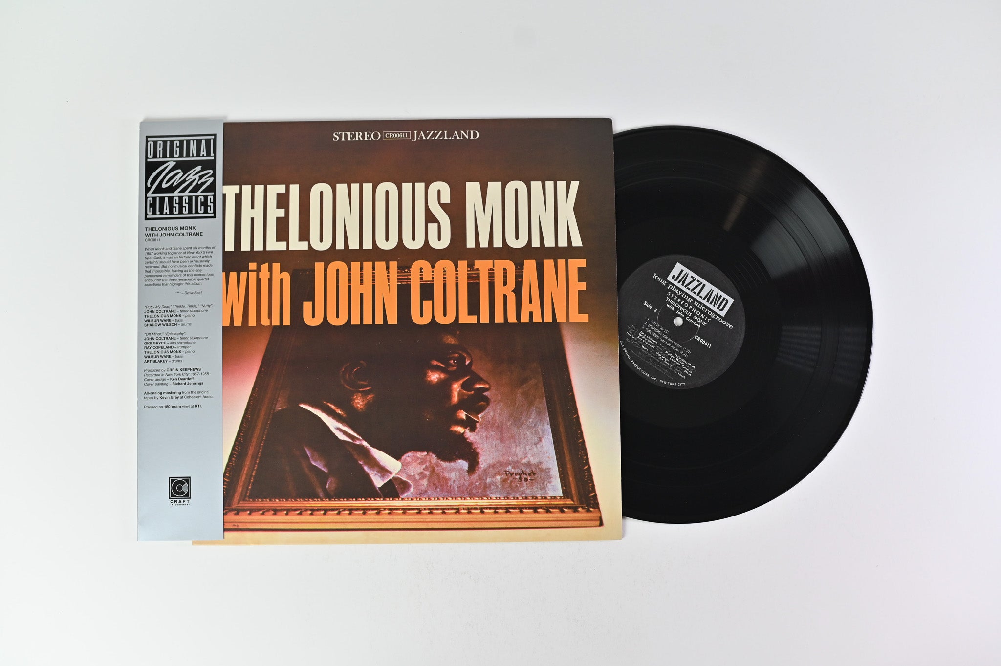 Thelonious Monk - Thelonious Monk With John Coltrane on Jazzland Craft Recordings OJC Reissue