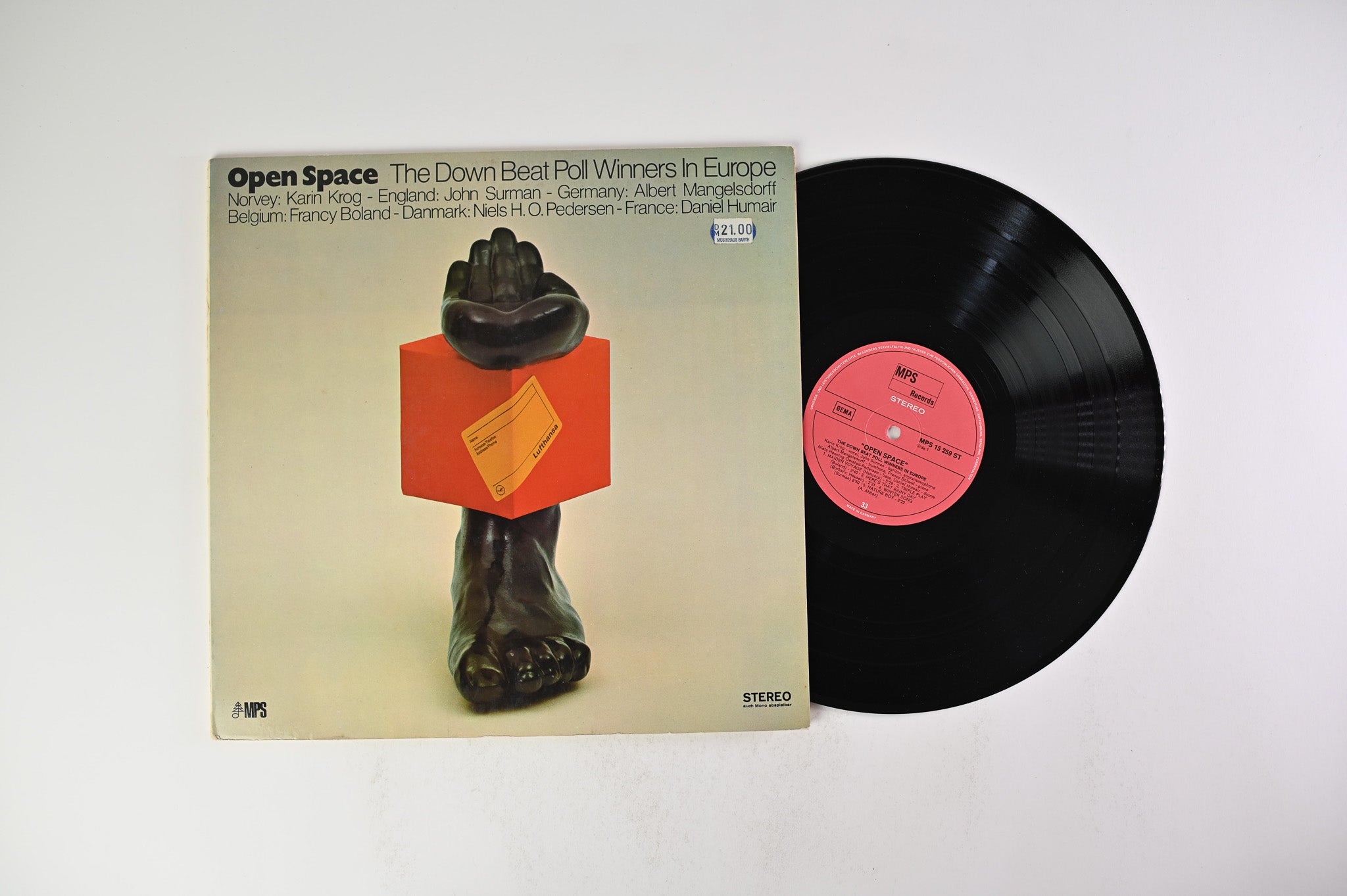 Karin Krog - Open Space (The Down Beat Poll Winners In Europe) on MPS German Pressing