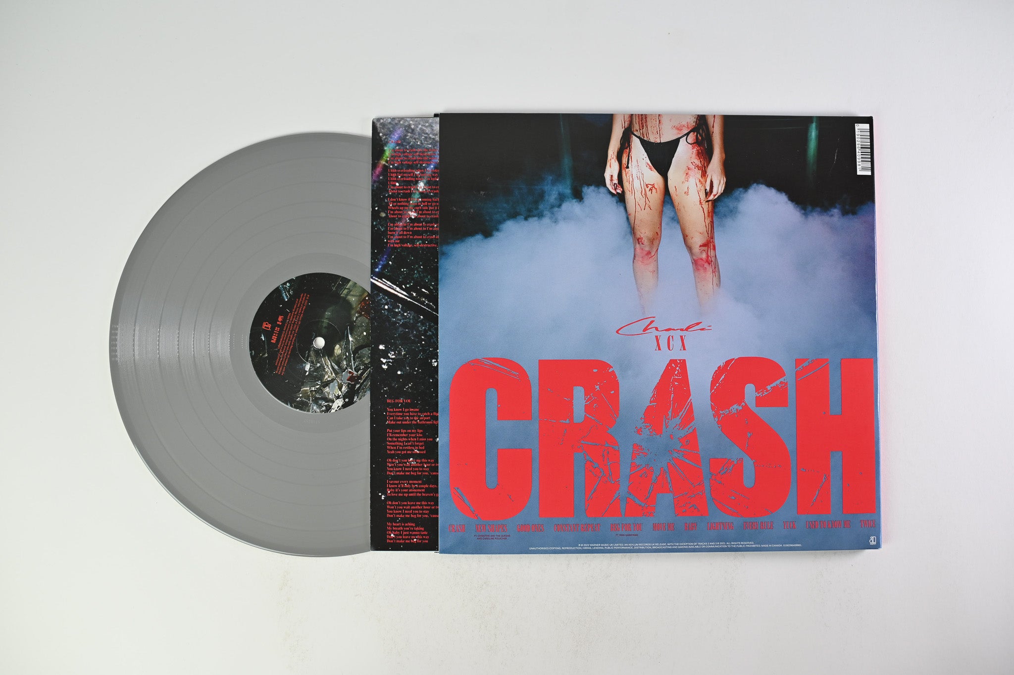 Charli cheapest XCX - Crash grey Vinyl